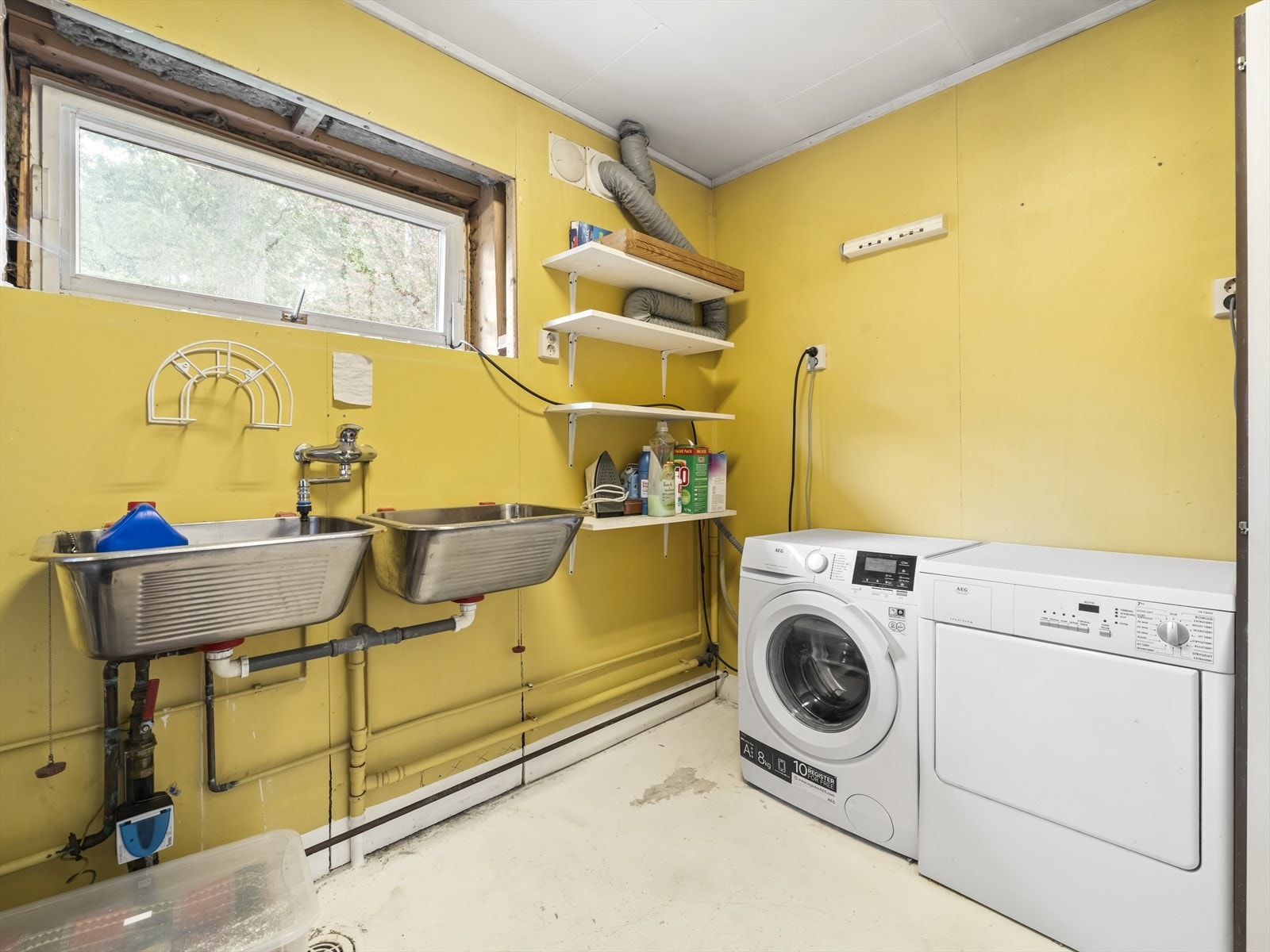 Vaskerom i første etasje Galleribilde