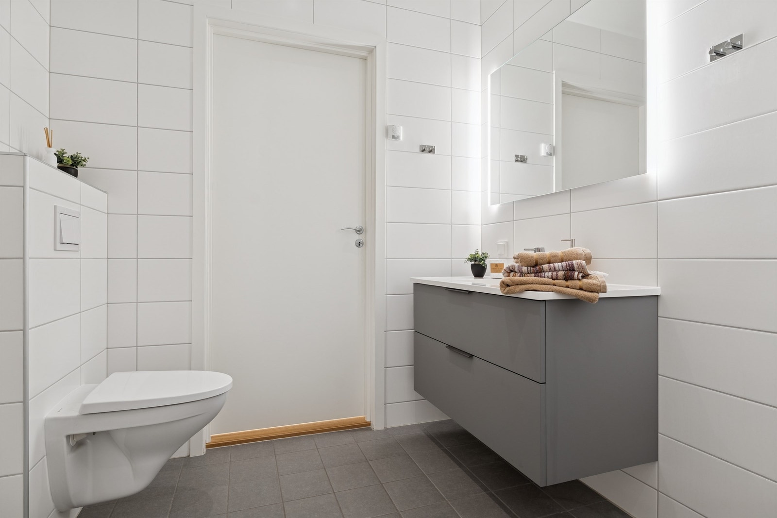 Baderom i 1. etasje. Galleribilde