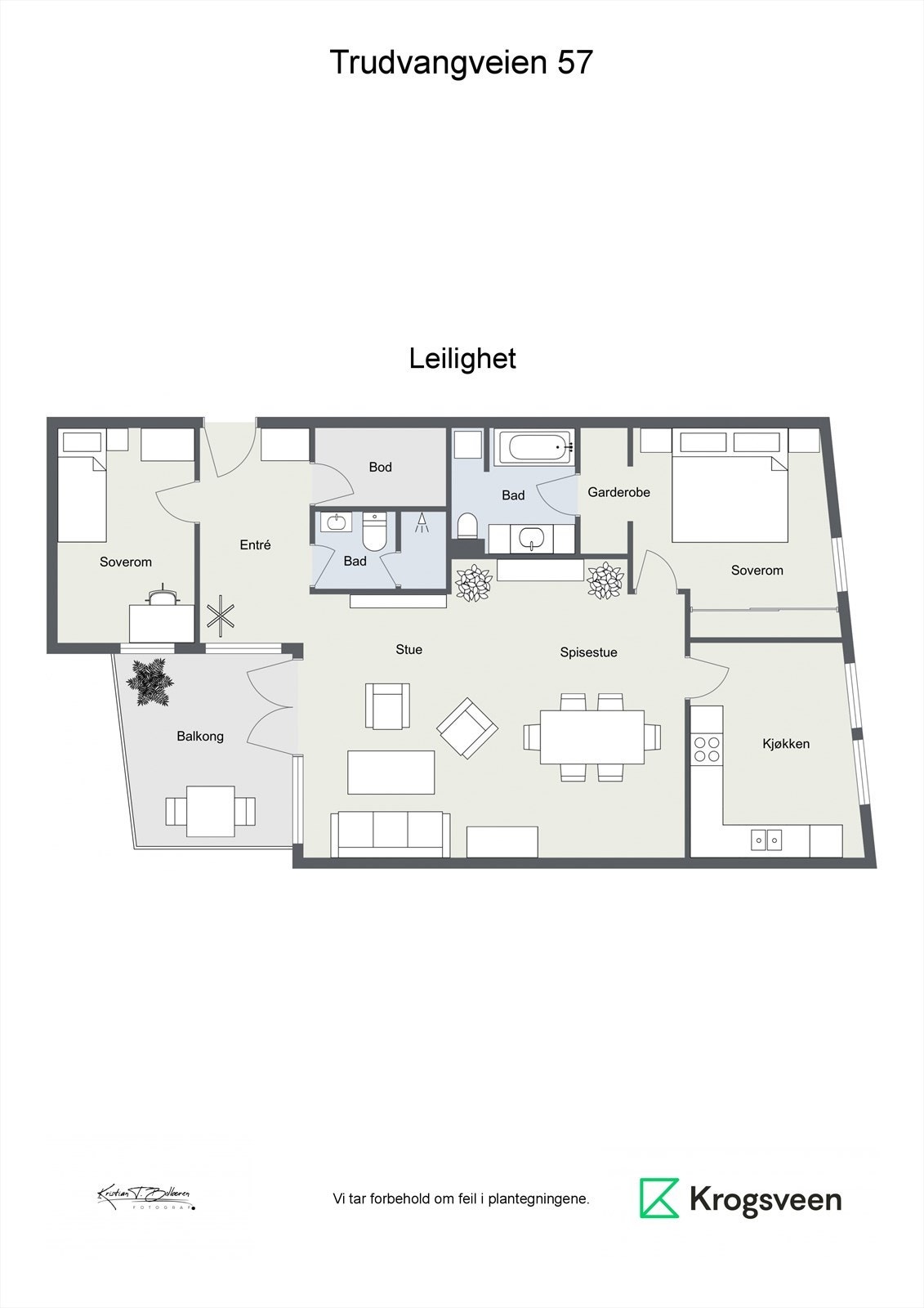 Plantegning Galleribilde