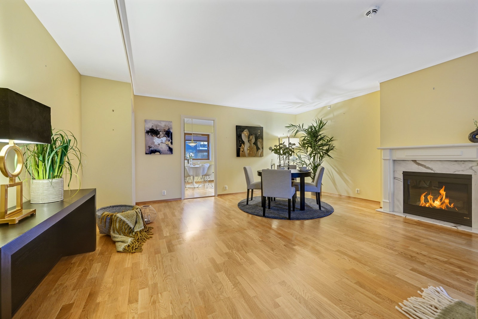 Gasspeisen varmer godt på kalde dager Galleribilde