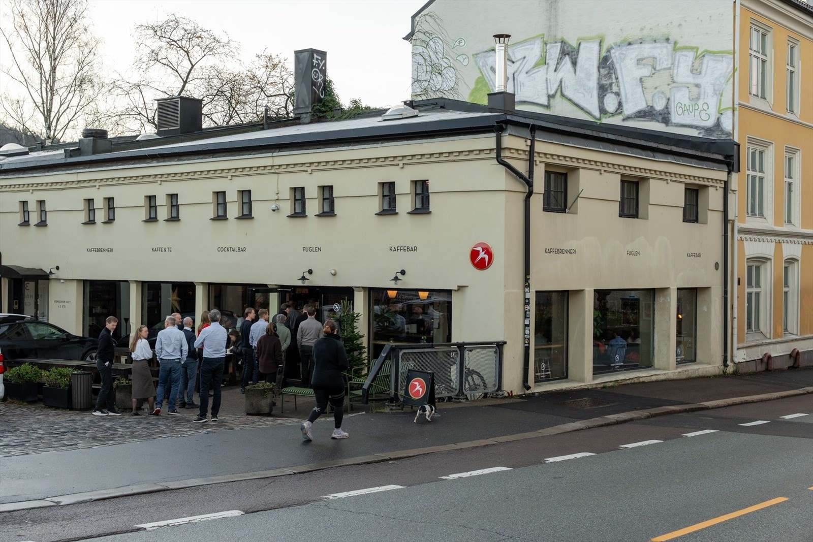 Nærområdet - Populære Kafe Fuglen. Galleribilde