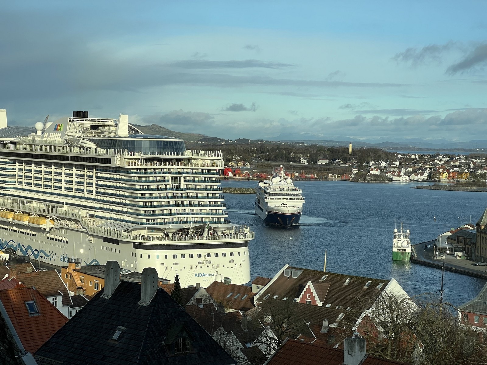 Utsikt fra kjøkkenvindu Galleribilde