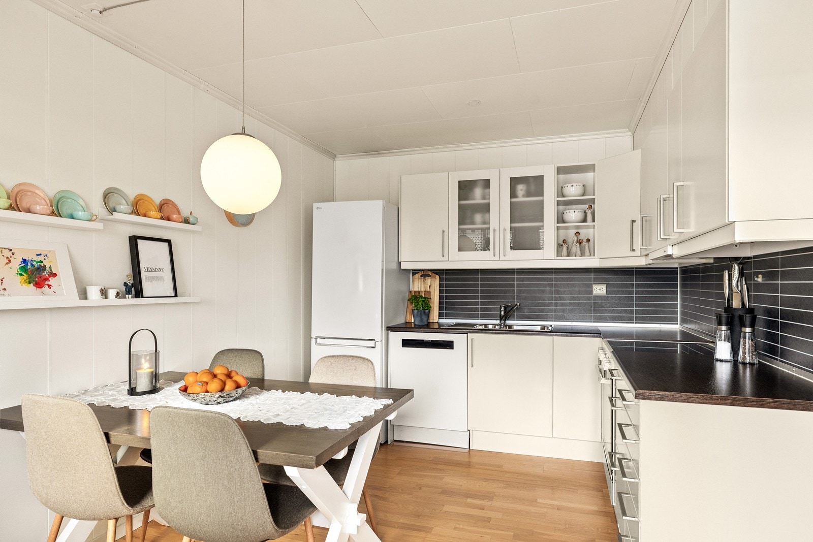 Pent tidløst kjøkken Galleribilde