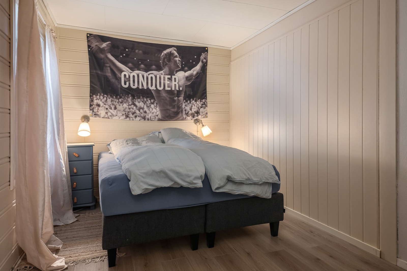 Soverommet er på 10 kvm. Galleribilde