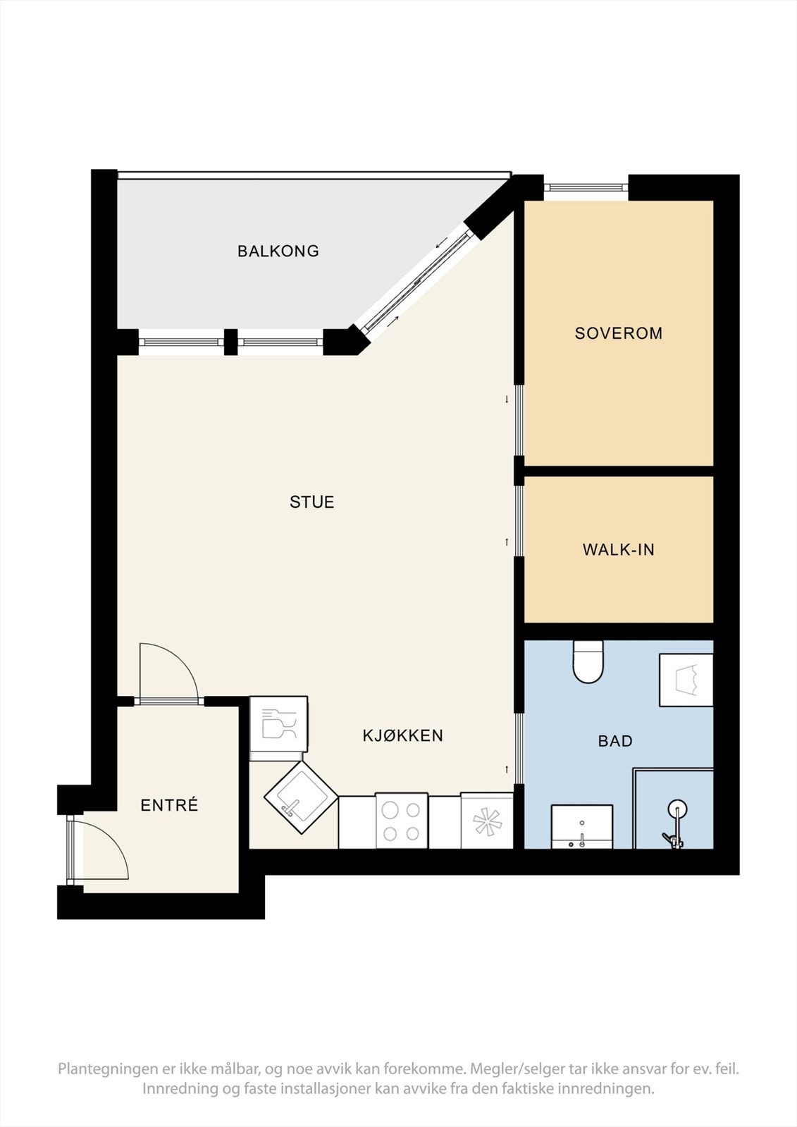 Plantegning. Galleribilde