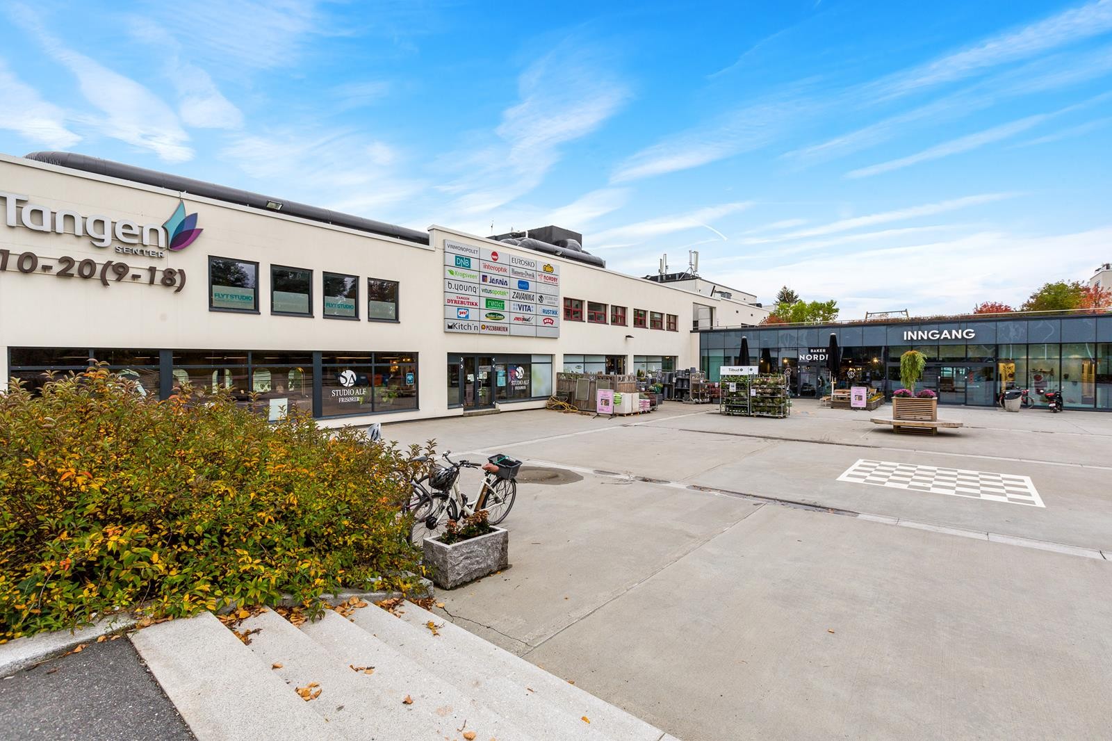 Tagen Senter er ikke langt unna. Galleribilde