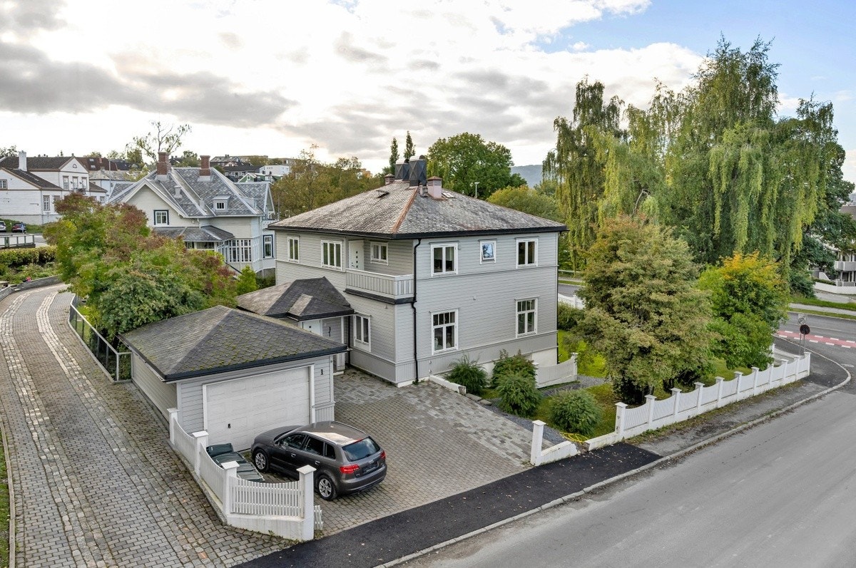 Huset fra veien Galleribilde