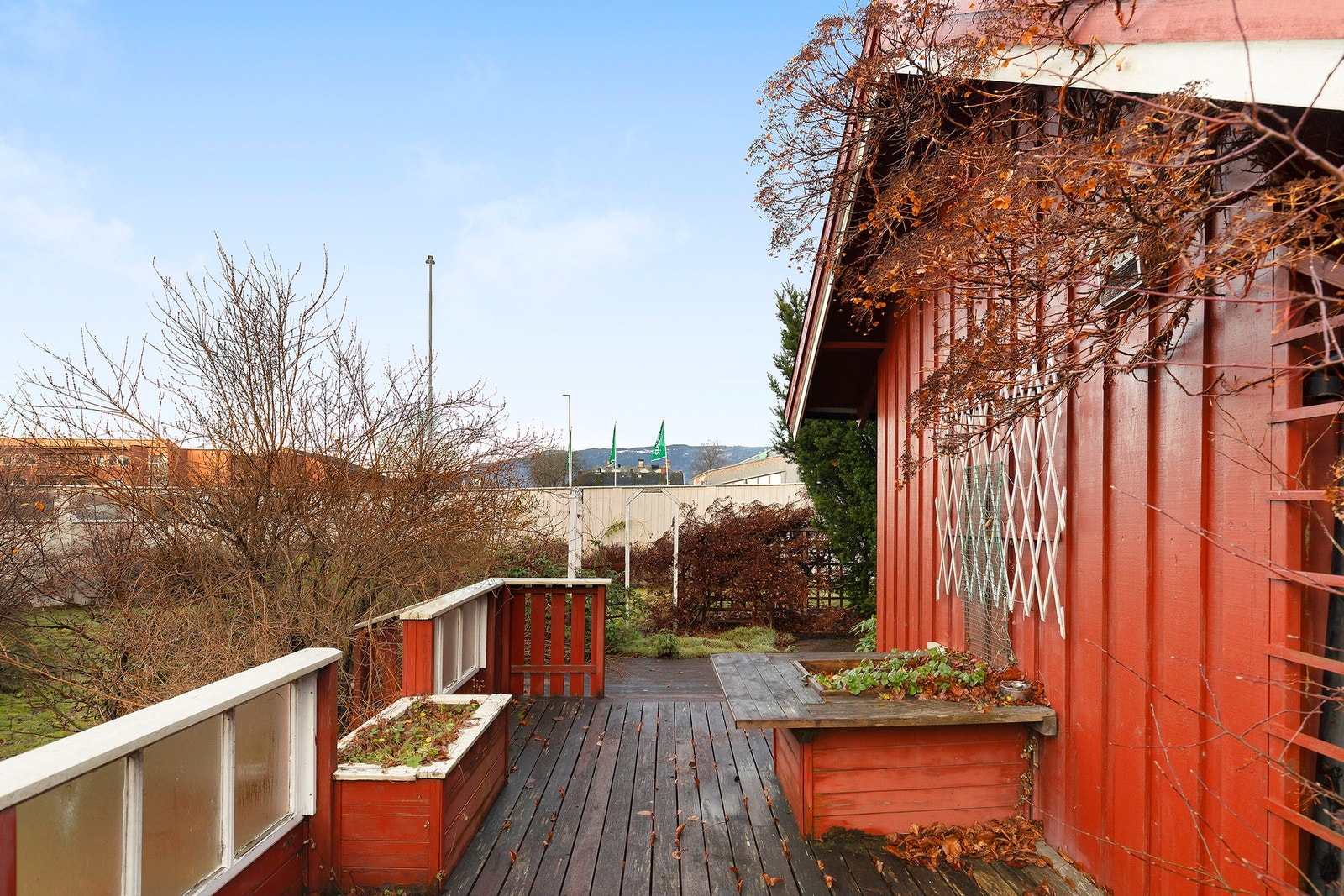 Balkong på uthuset Galleribilde