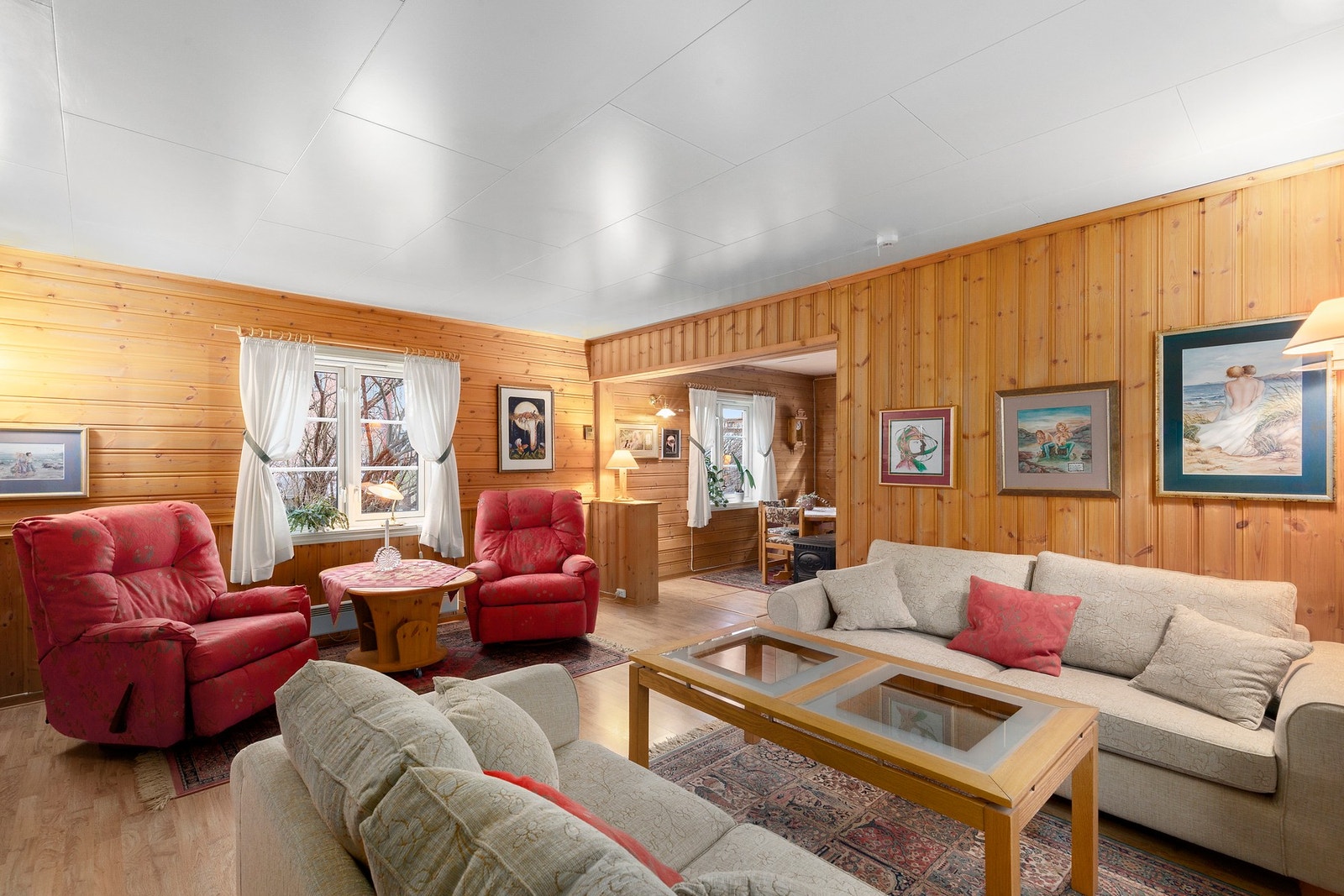 Sittegruppe Galleribilde