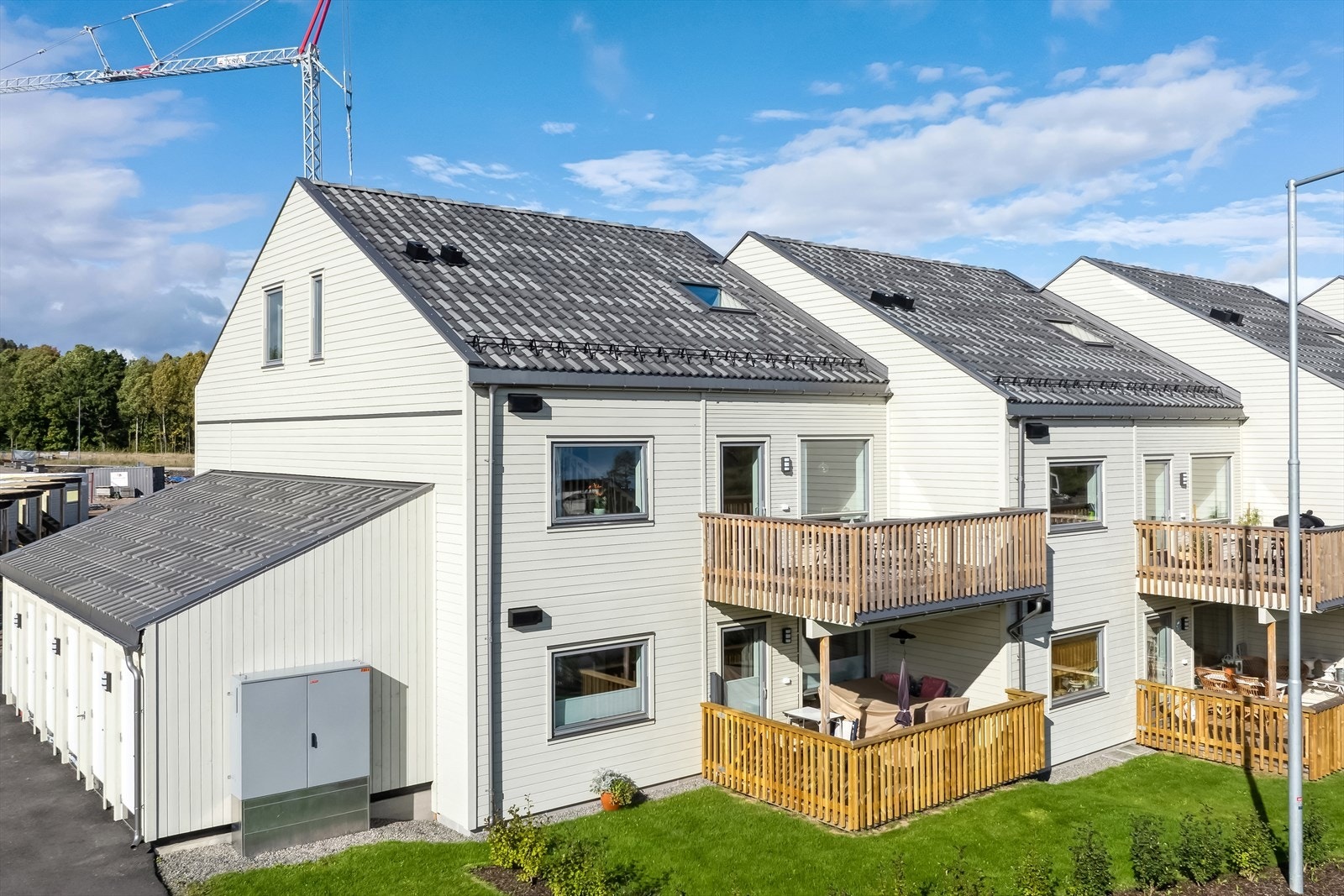 Leiligheten var ferdigstilt i 2023 Galleribilde