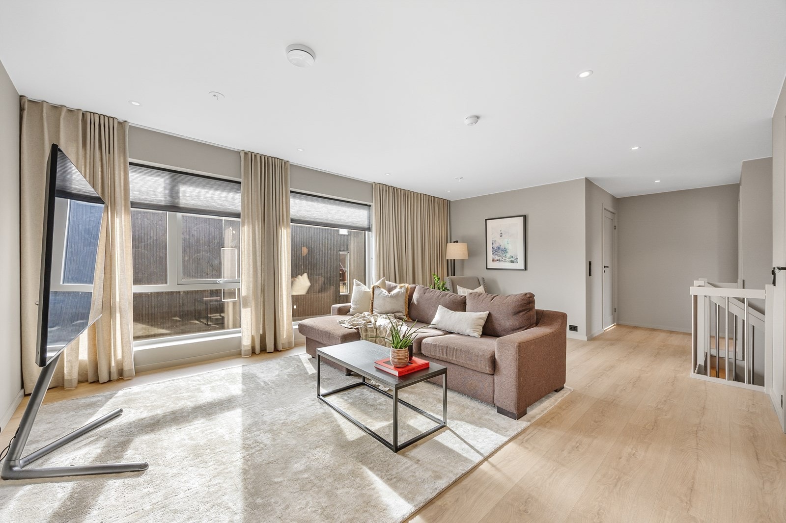 Opplev en lun loftstue som er ideell for avslapning og underholdning. Galleribilde