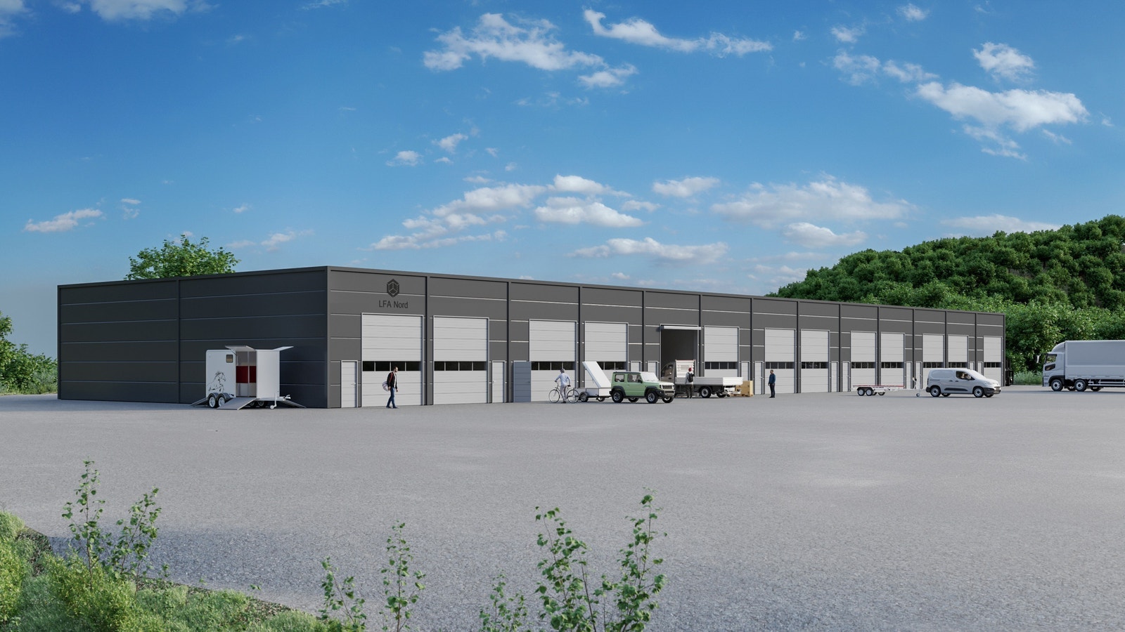 24 nye lagerseksjoner i BYGG 2 er nå klar for salg i Narvik - Djupvik! Galleribilde