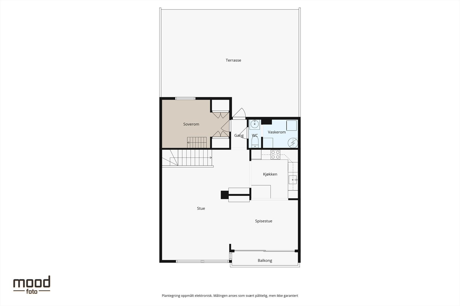 Plantegning første etasje. Galleribilde