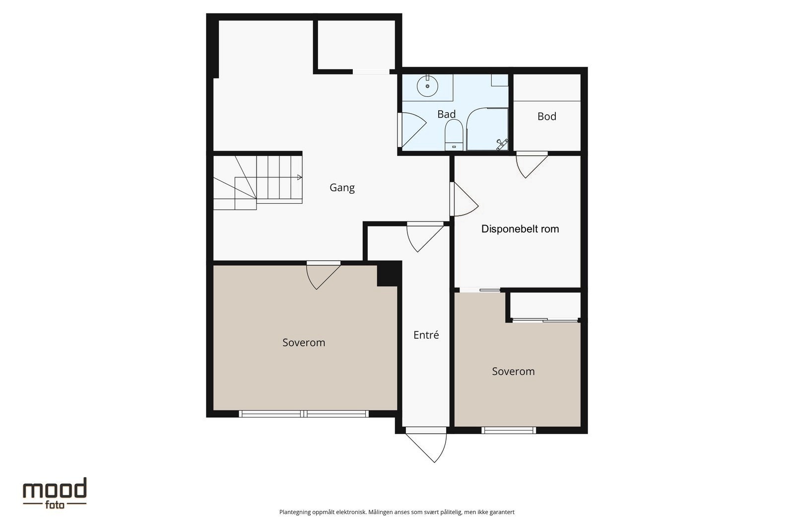 Plantegning underetasje Galleribilde