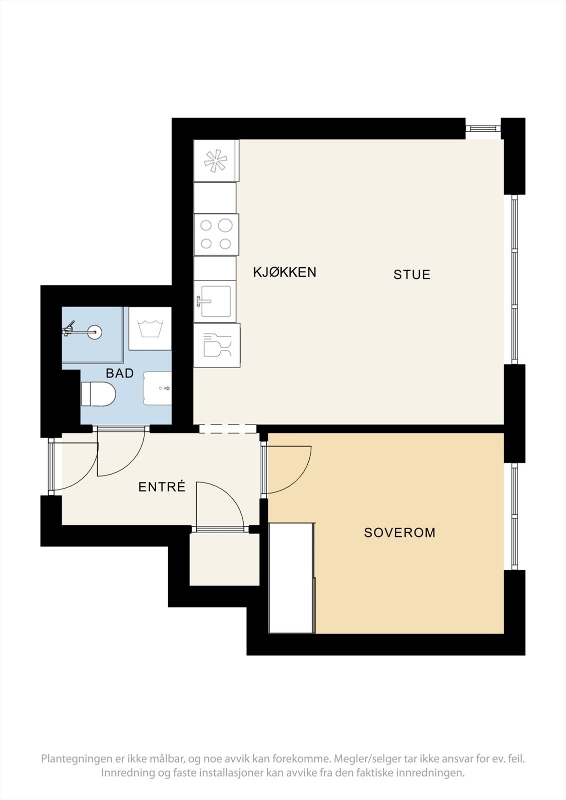 Plantegning. Galleribilde