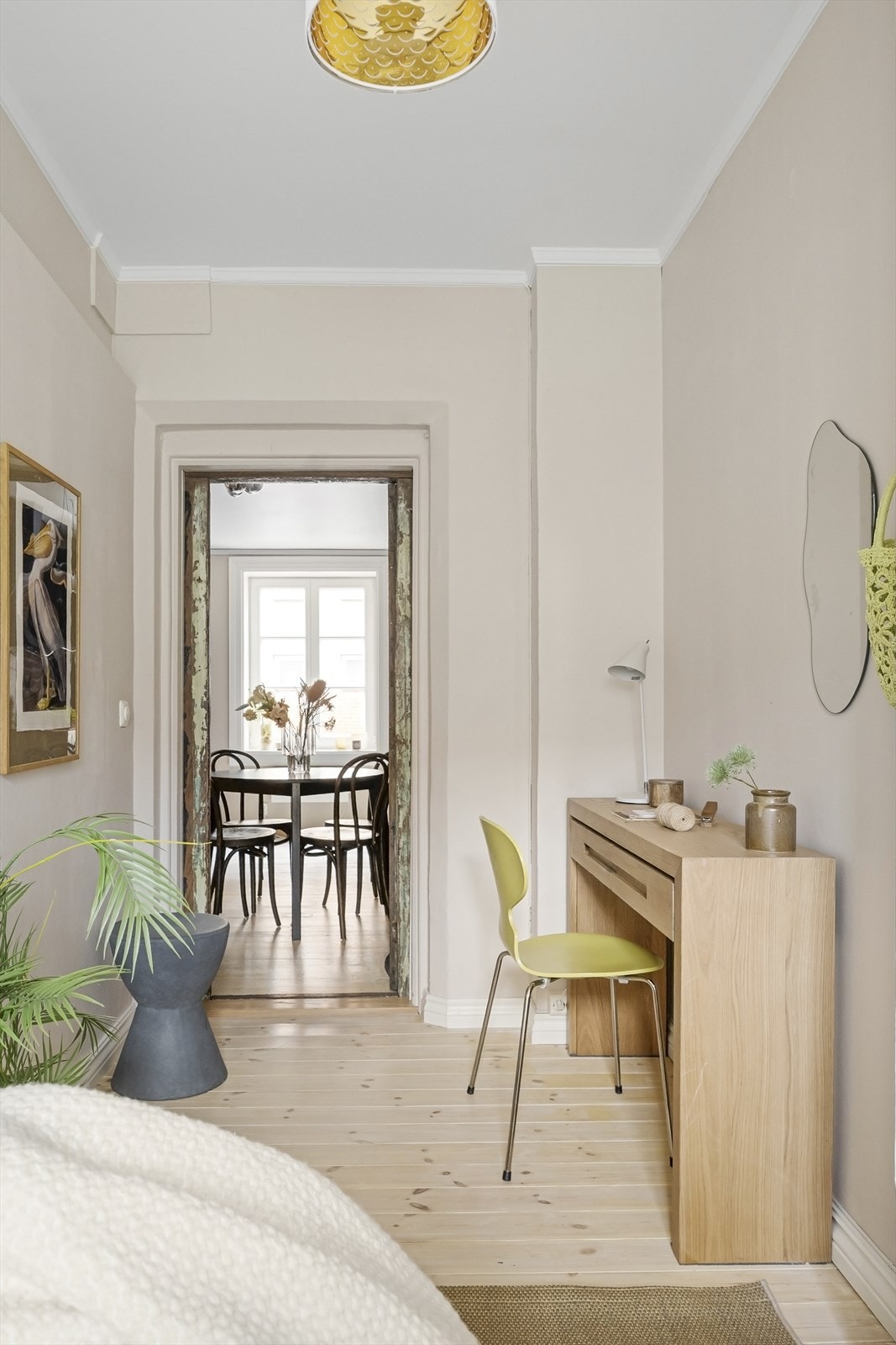 Hovedsoverommet har god plass til seng og tilhørende møblement. Galleribilde