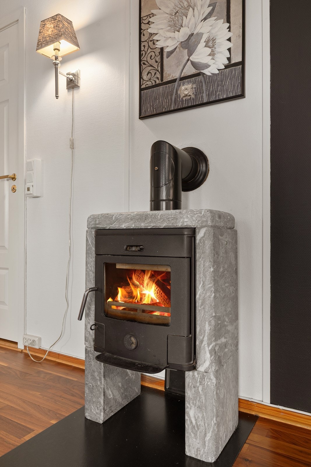 Flott peisovn som gir meget god varme Galleribilde