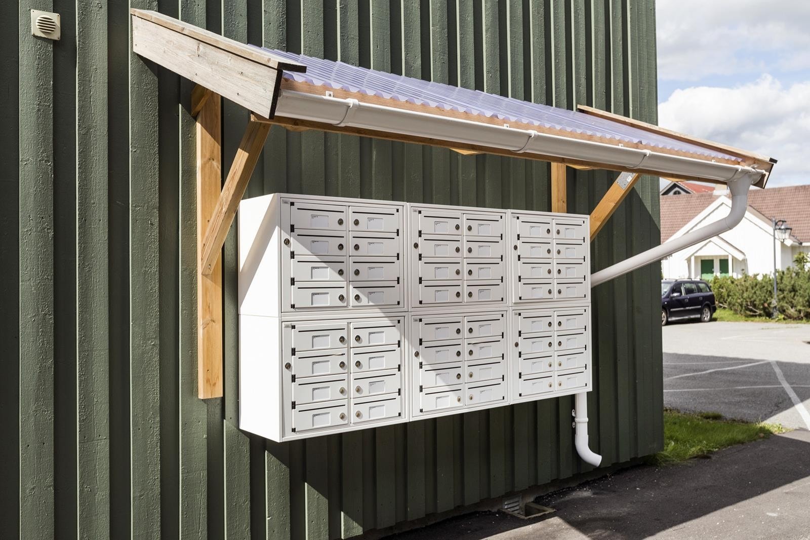 Postkasse til hver leilighet Galleribilde