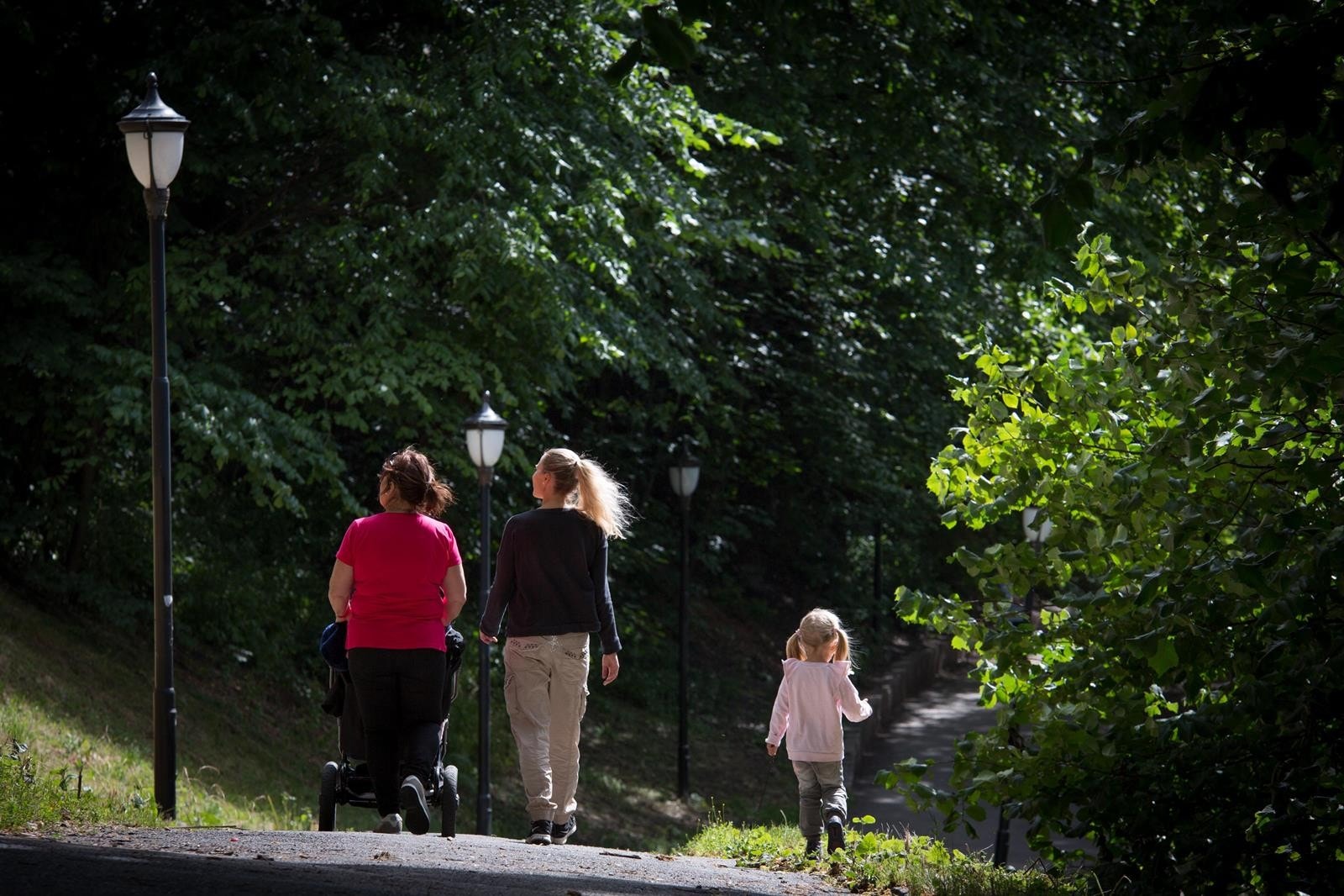 Flotte turmuligheter langs Akerselva Galleribilde