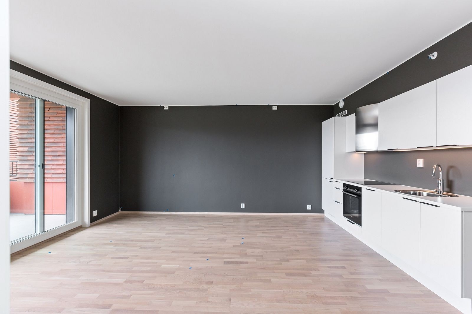 Åpen stue og kjøkkenløsning Galleribilde