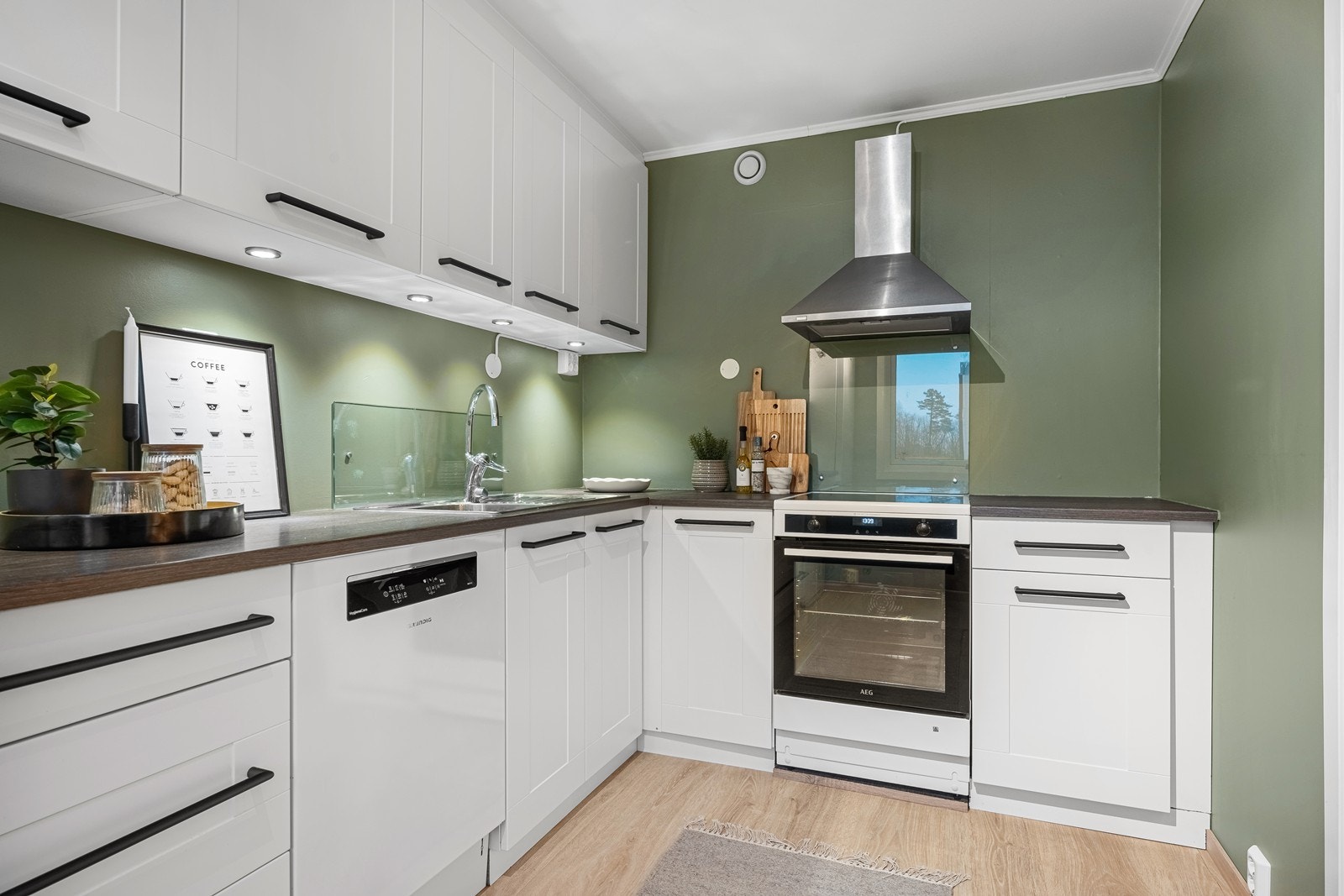 Del av kjøkken Galleribilde