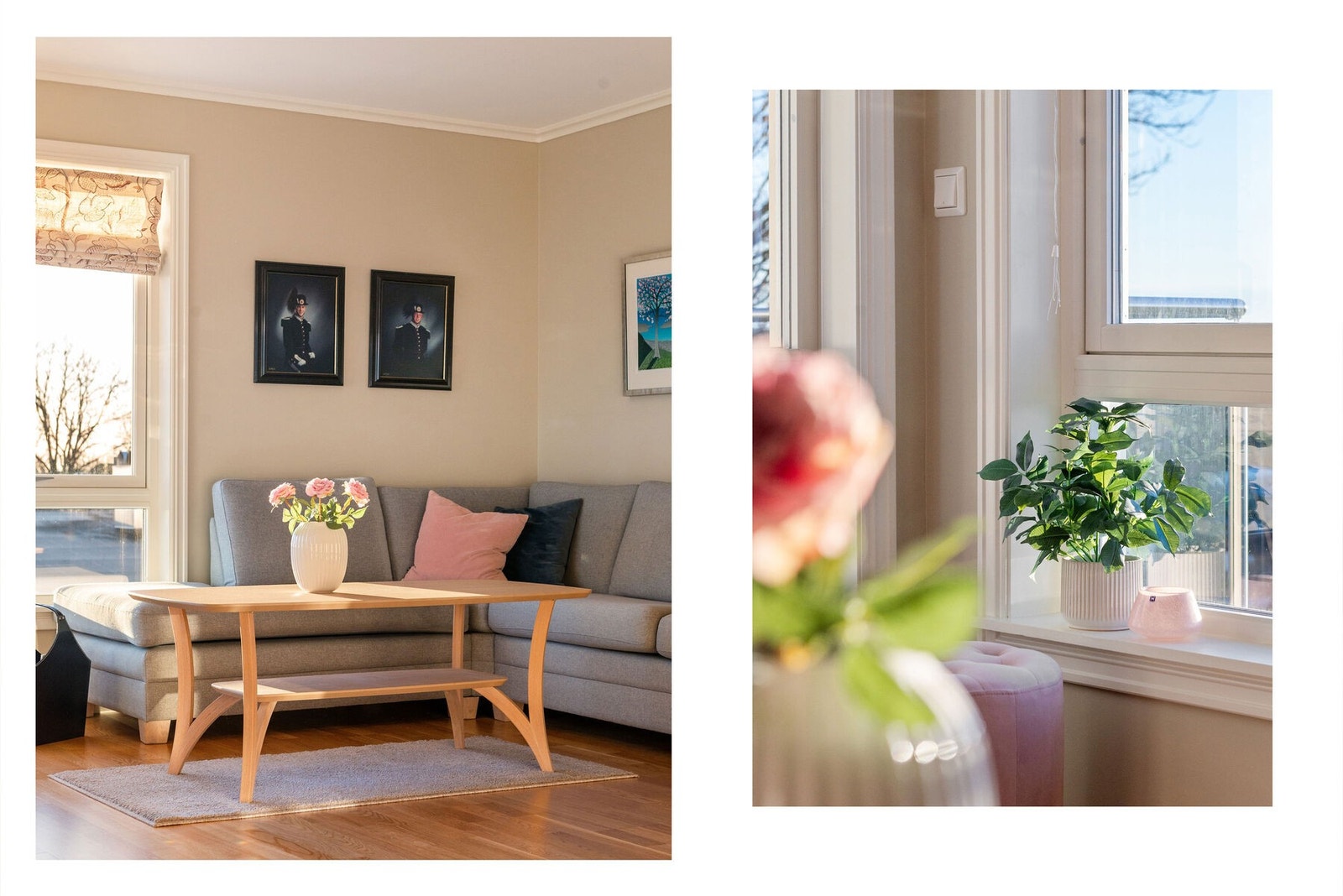 Detaljer fra stue Galleribilde