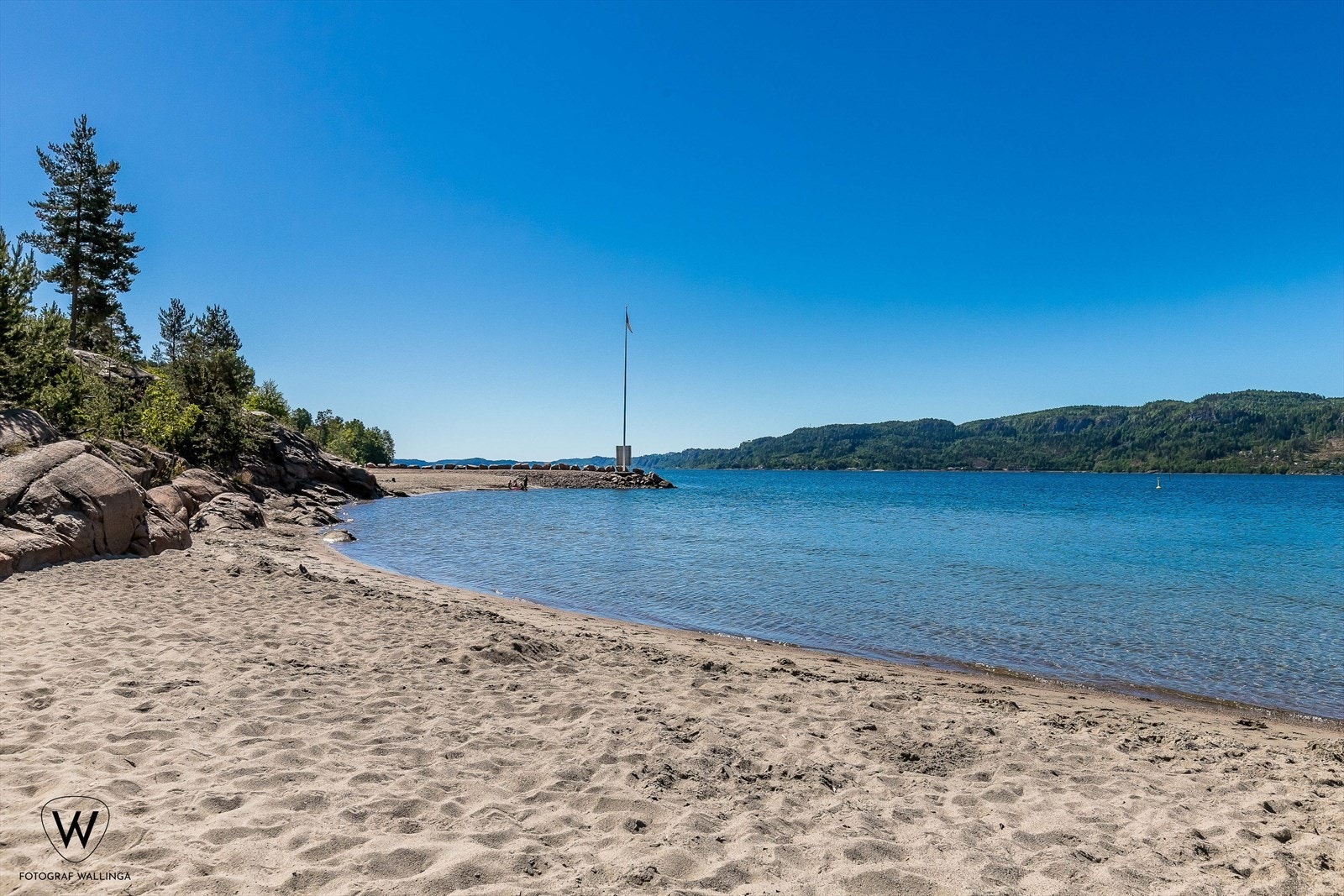 Badestrand ved Nordre Jarlsberg brygge (bilde er fra forrige salg i 2021) Galleribilde