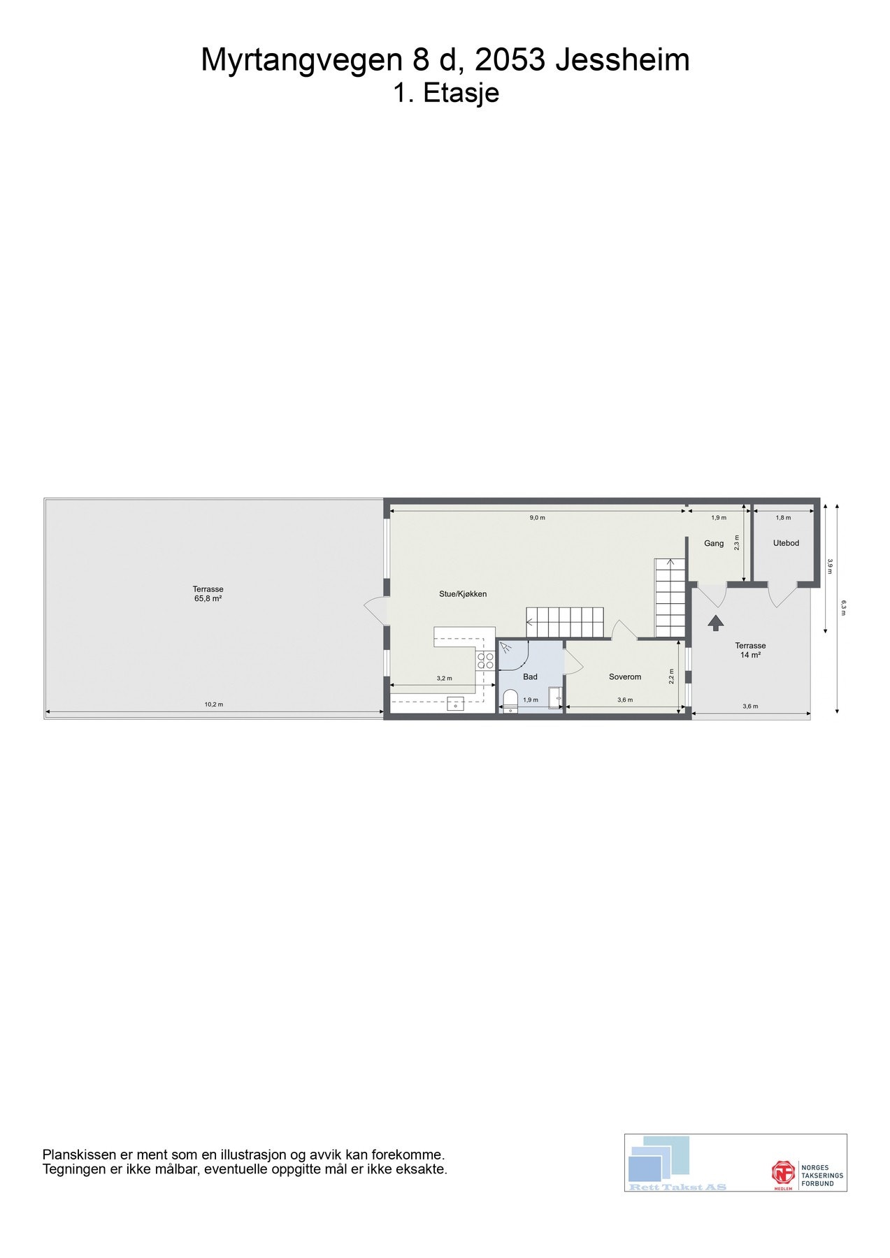 Plantegning 1.etasje. Galleribilde