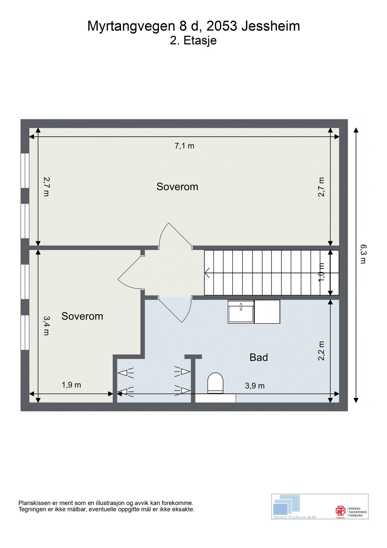 Plantegning 2.etasje. Galleribilde