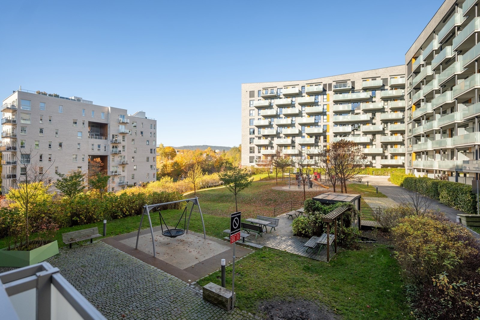 Sameiet Lillo Nydalen består av 227 boliger og 5 næringslokaler. Galleribilde