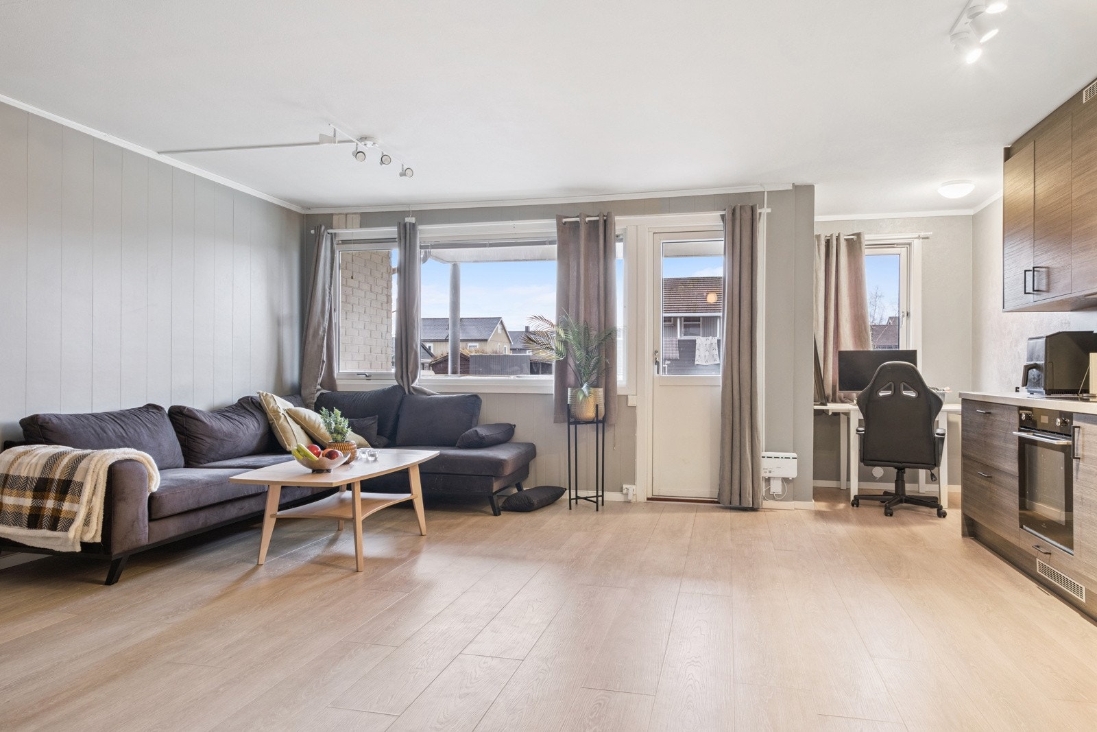 Lys og pen leilighet med arealeffektiv planløsning Galleribilde