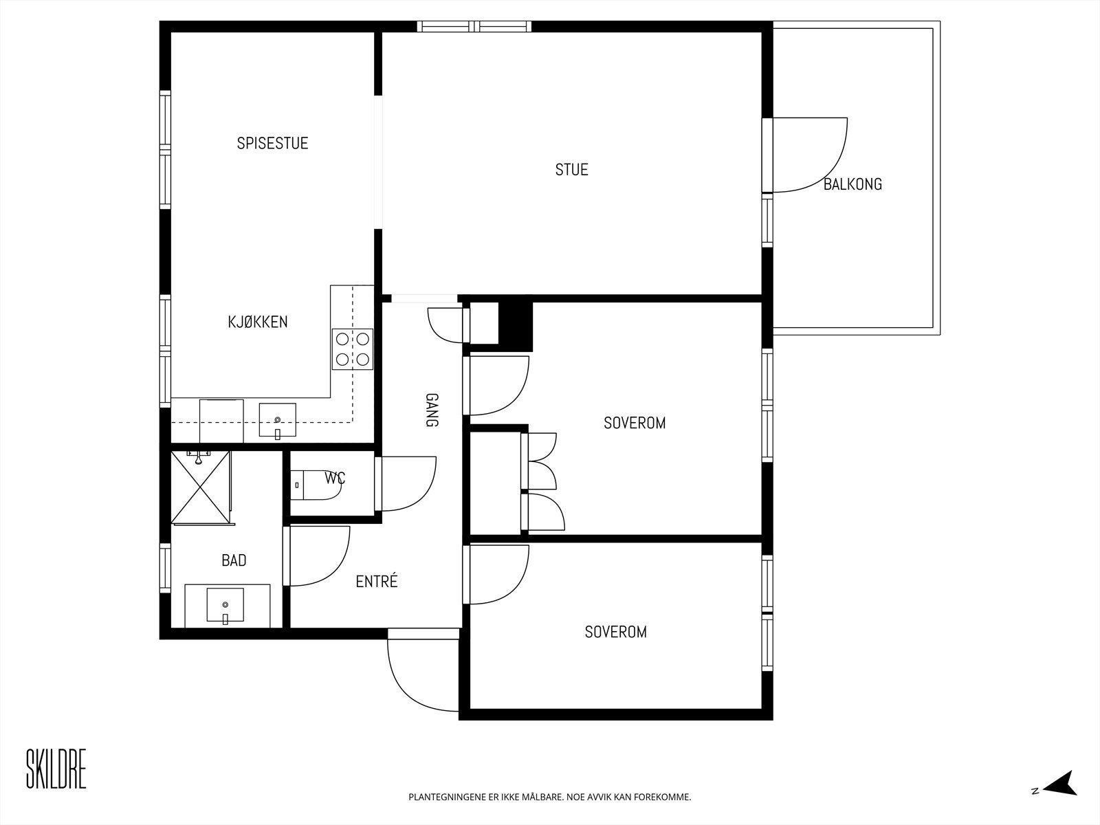 Plantegning 2. etasje. Galleribilde