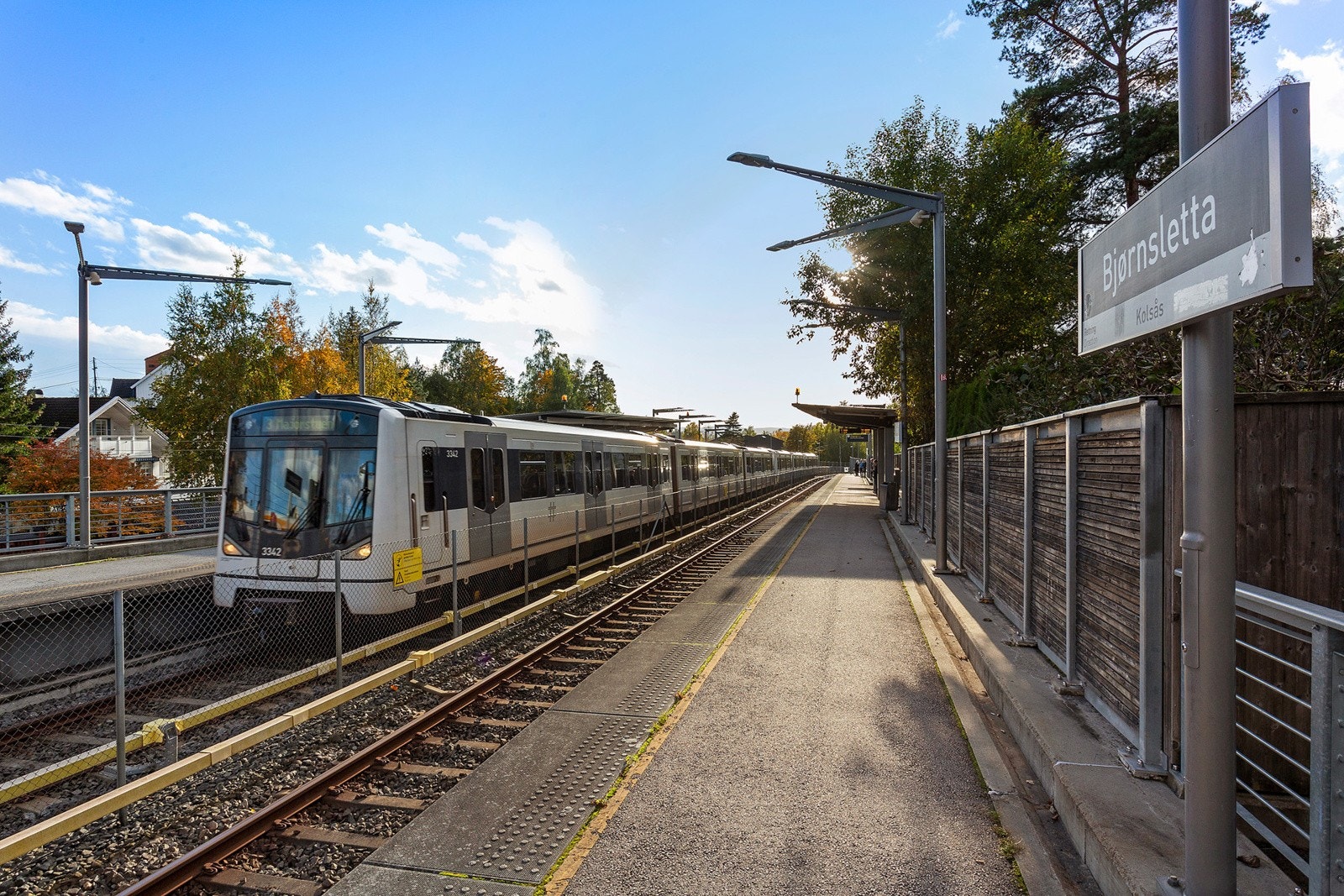 Ca 3 min gange til Bjørnsletta T-bane Galleribilde