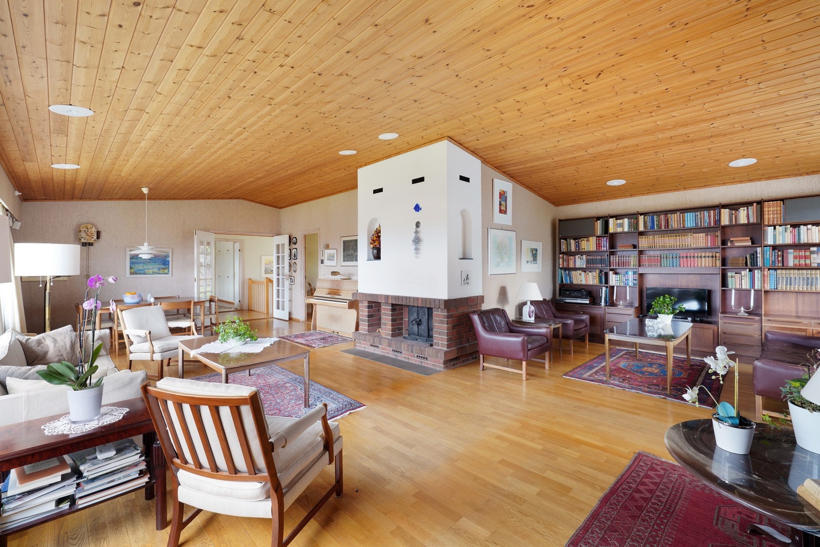 Varmepumpe og vedovn Galleribilde