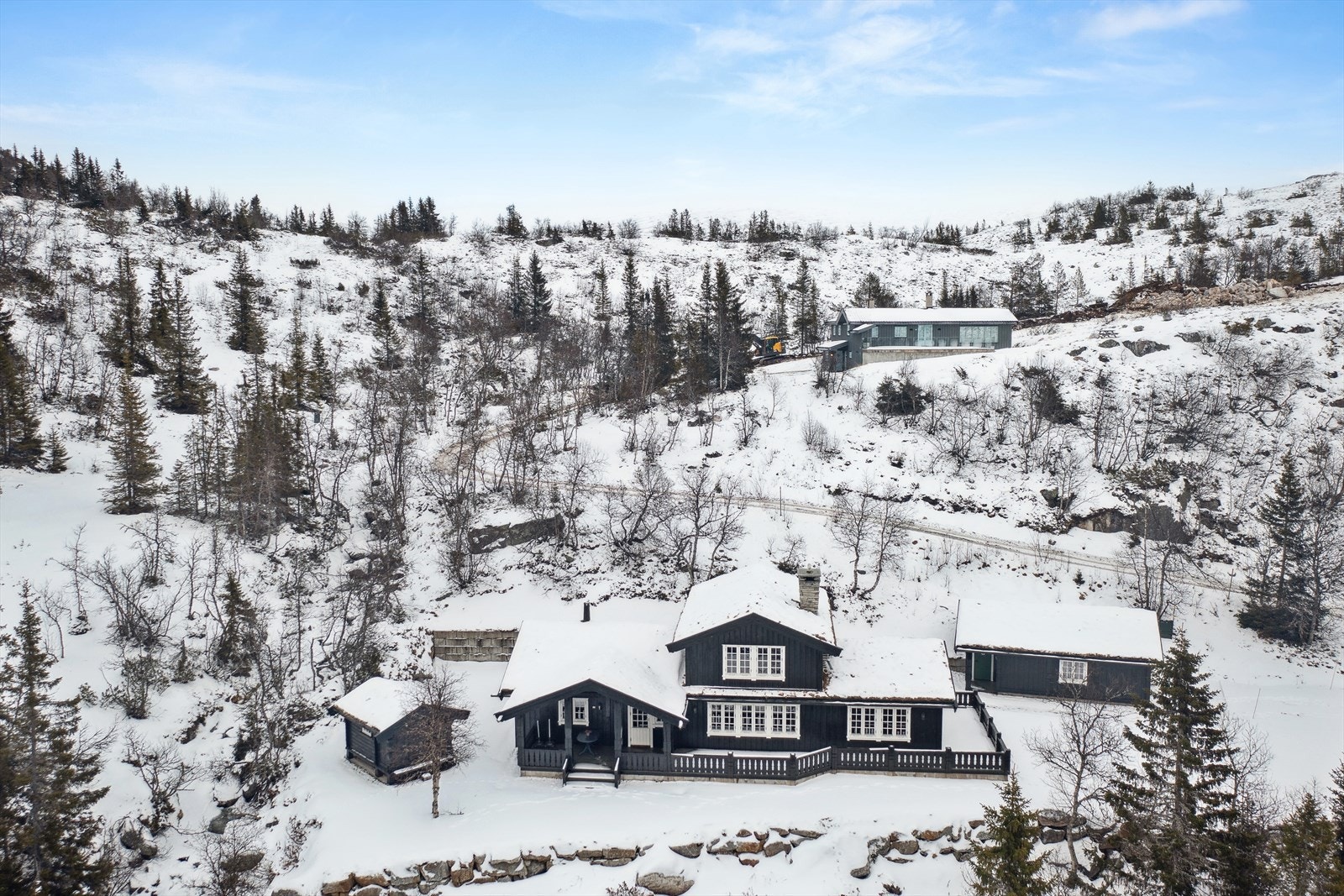 Innvendig har man alt av fasiliteter for å kunne nyte ferier og helger på fjellet med storfamilien. Galleribilde