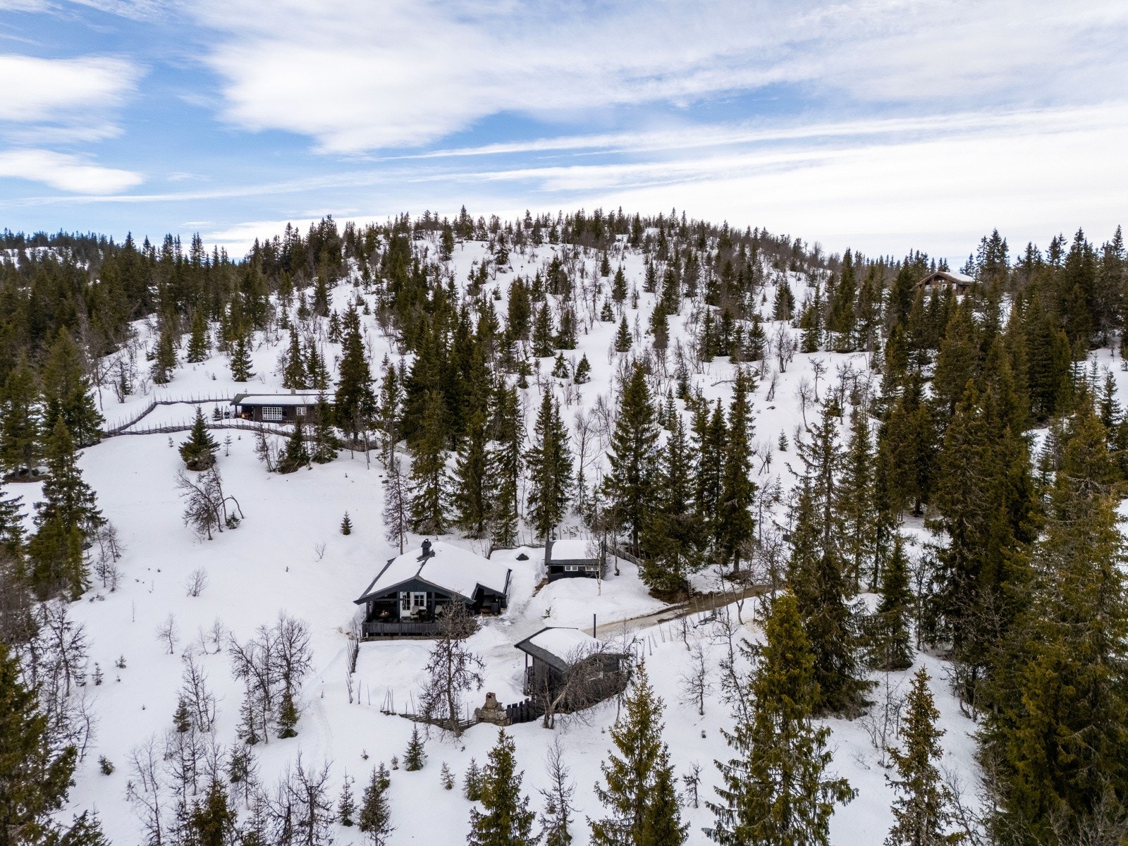 Stor inngjerdet, eiet tomt på 1 858 kvm. Galleribilde