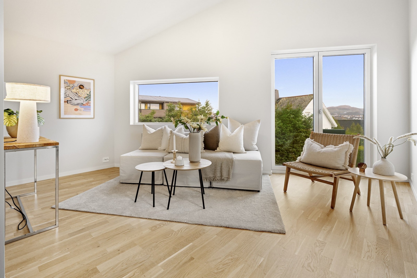 I 2.etg. finner man b.la. en kjekk og praktisk loftstue Galleribilde