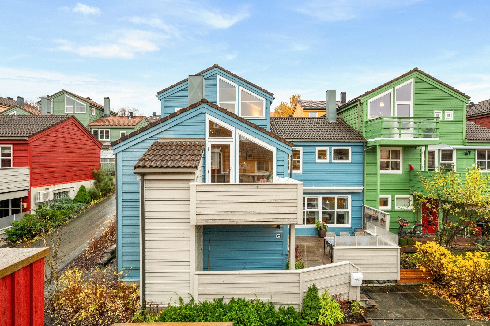 God og solrik veranda mot vest. Galleribilde