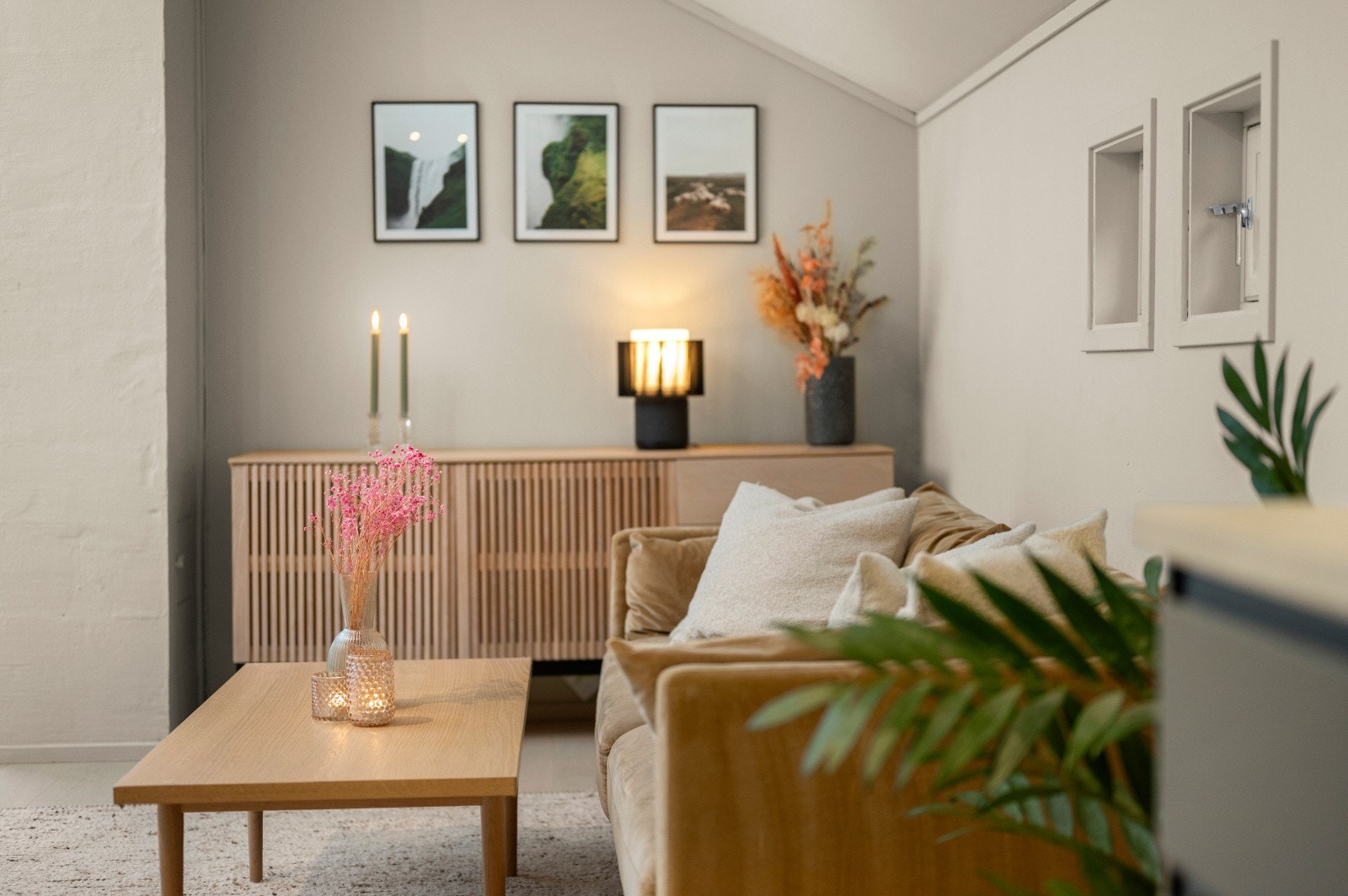 Detaljbilde fra stuen Galleribilde