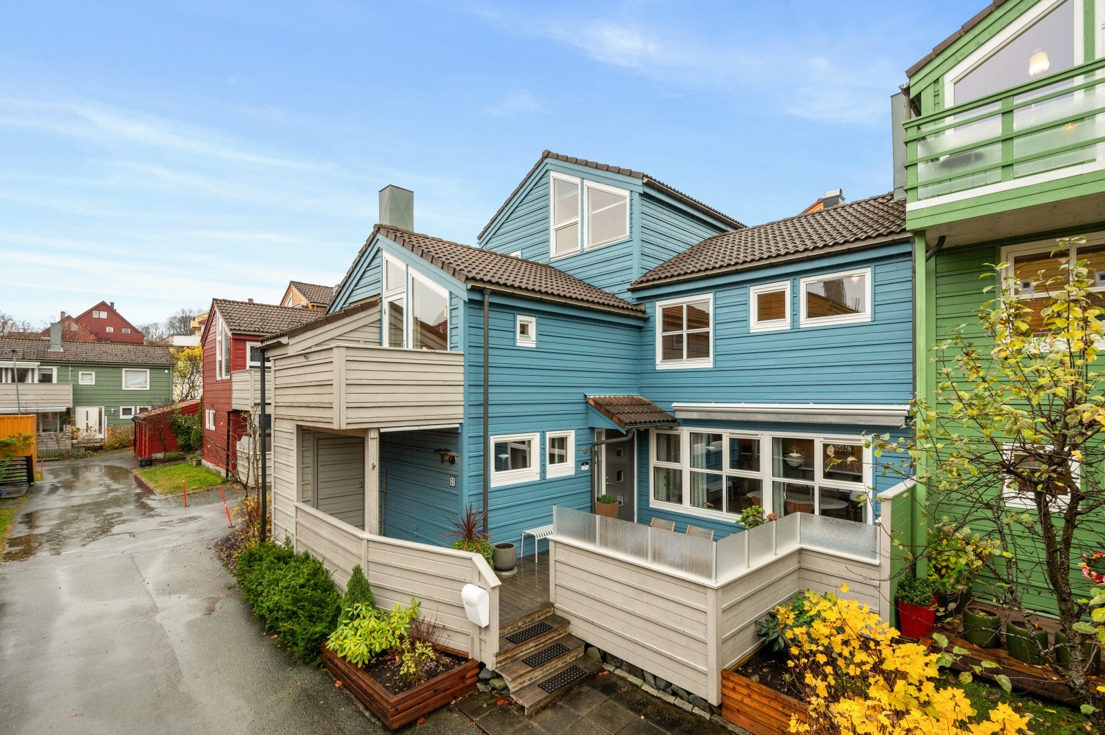 God og solrik veranda mot vest. Galleribilde