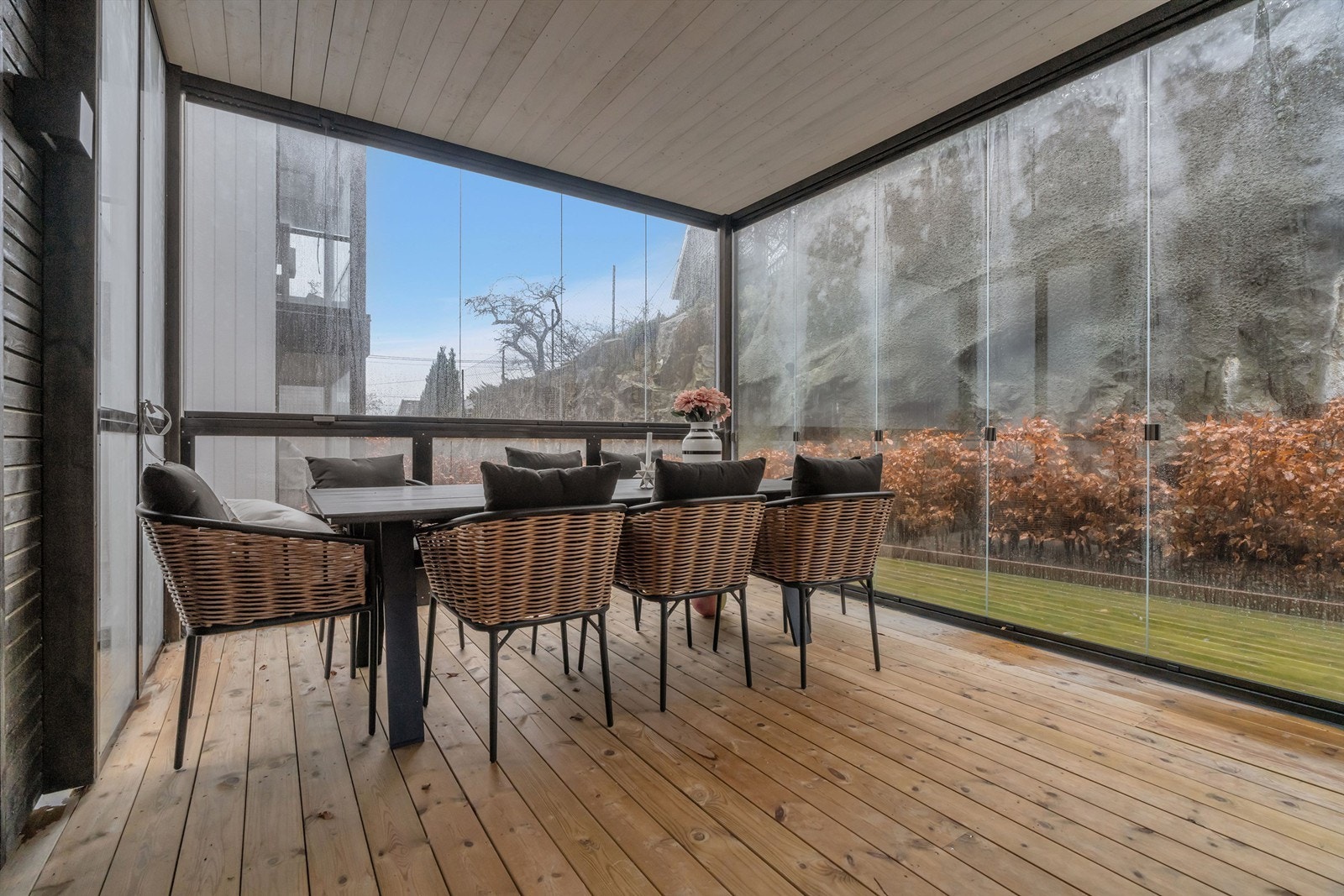 Nyt uteplassen uansett vær Galleribilde