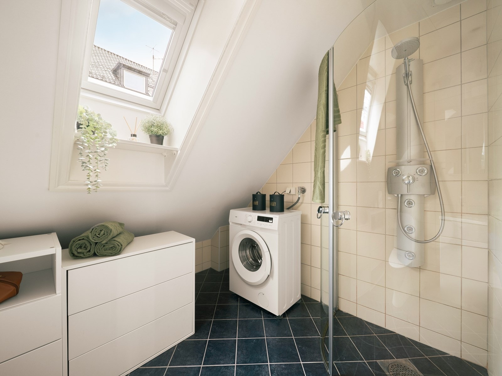 Det er varmekabler i gulv. Galleribilde