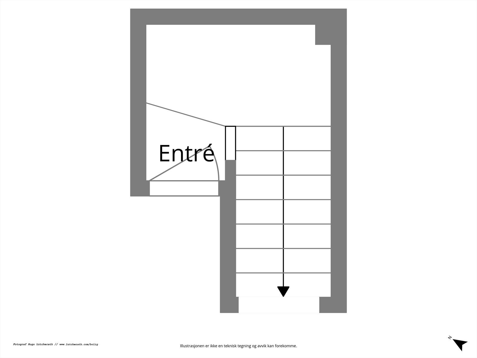 Plantegning. Galleribilde