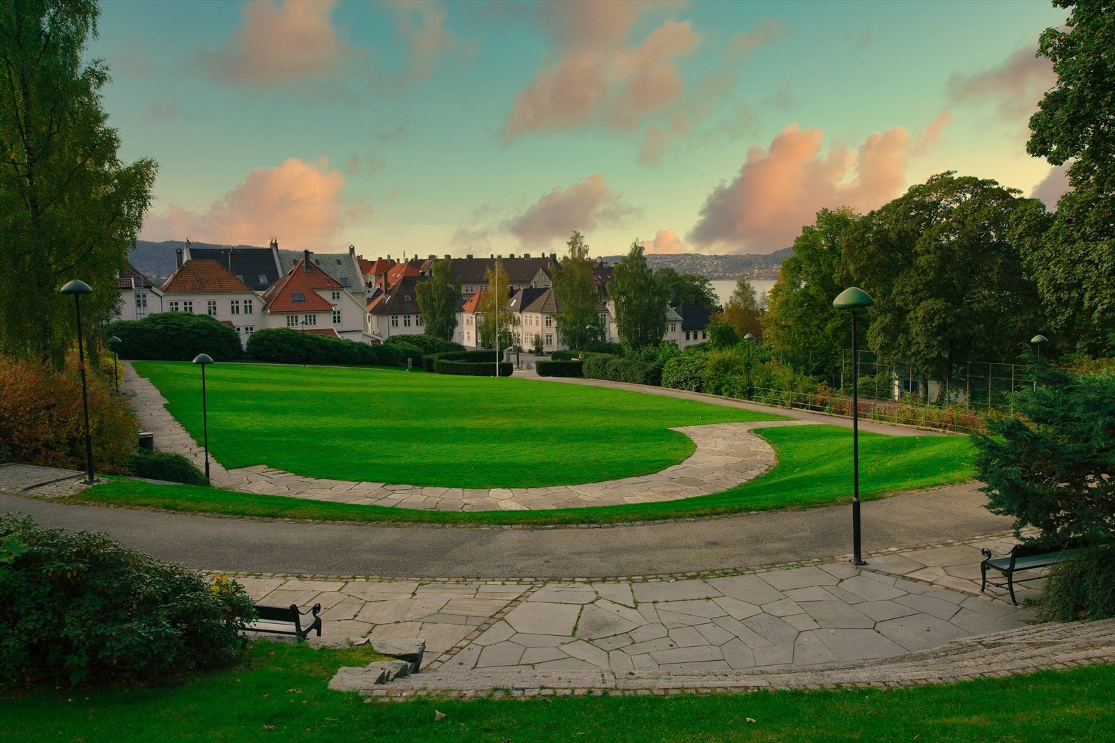 Det er mange fine parker i nærområdet. Galleribilde