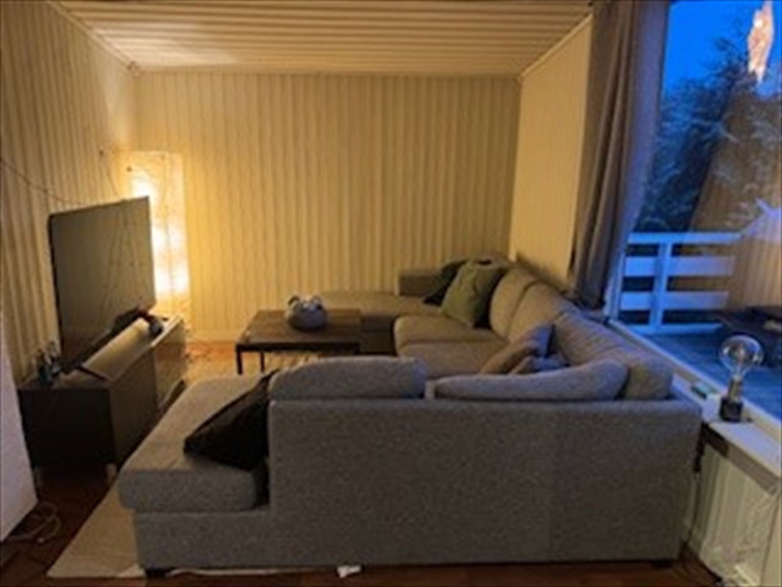 Tv-stue i hytta - selgers eget bilde Galleribilde