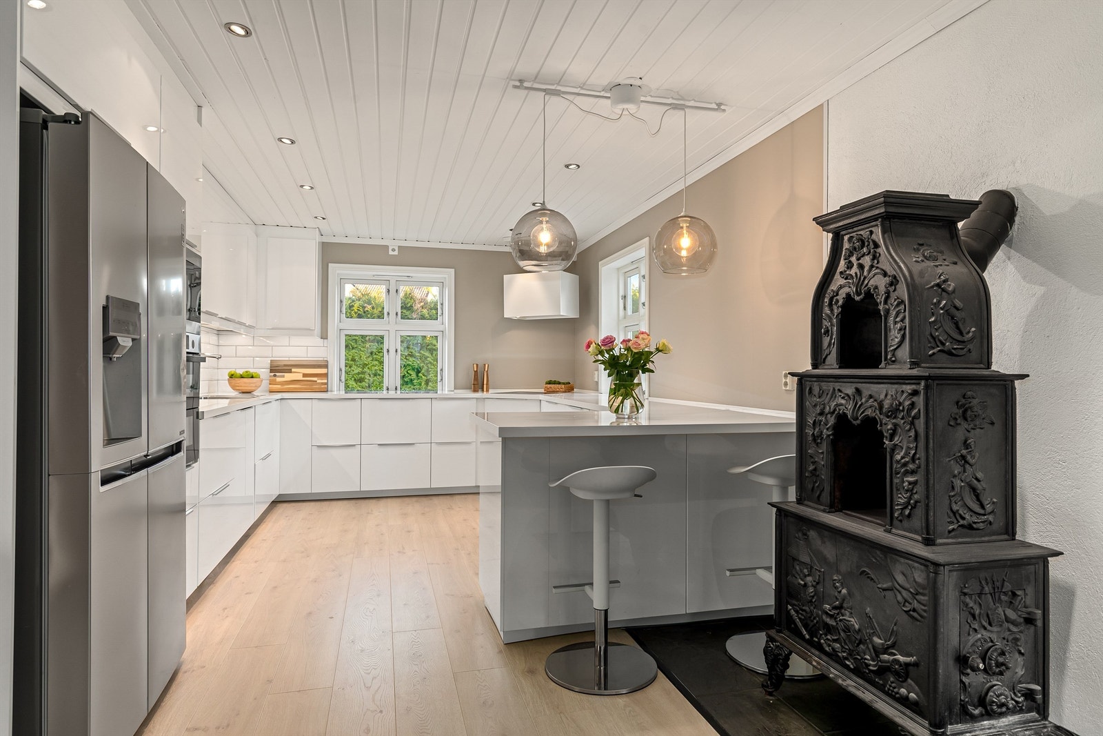 Velutstyrt kjøkkeninnredning Galleribilde