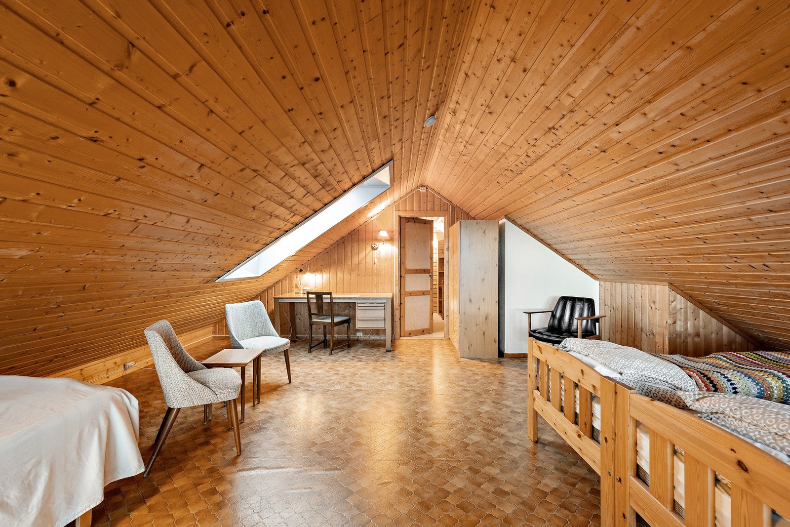 Soverommet er på hele 17,5kvm. Galleribilde