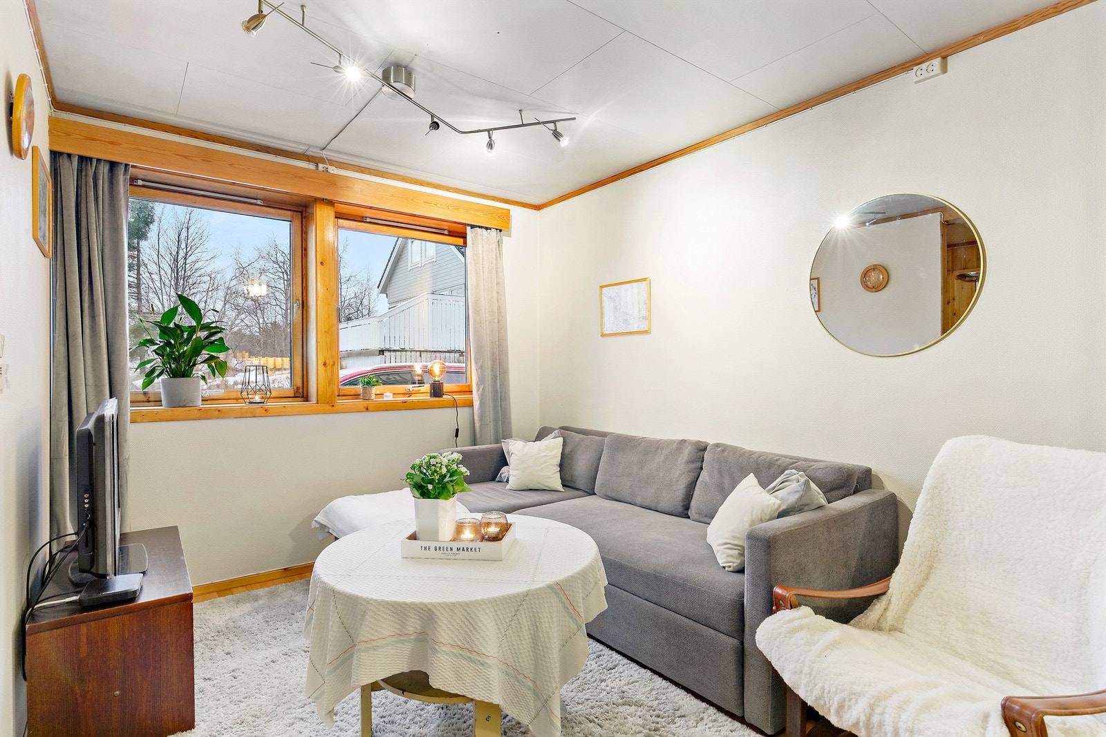 Koselig sofakrok. Galleribilde