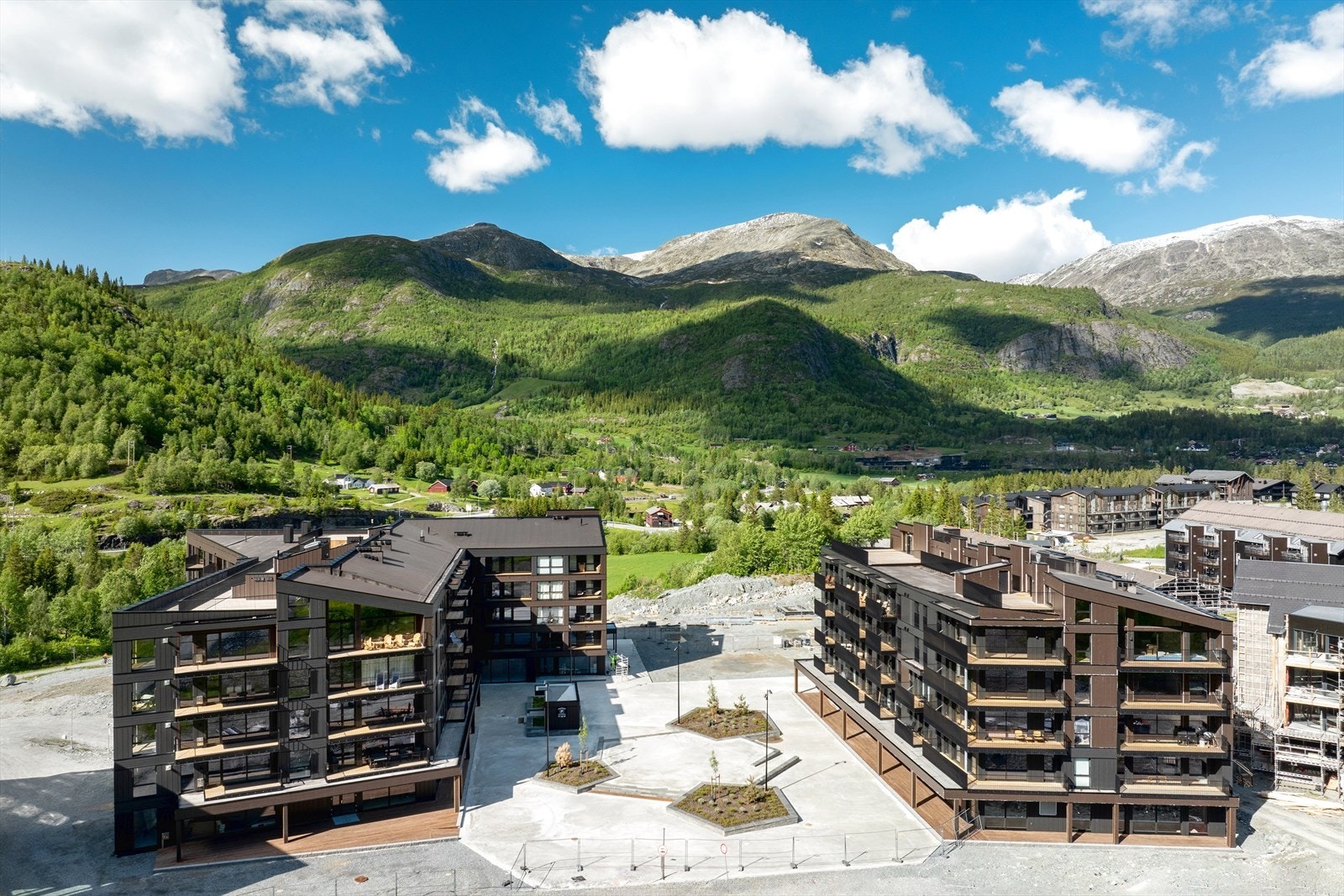 Dronefoto Galleribilde