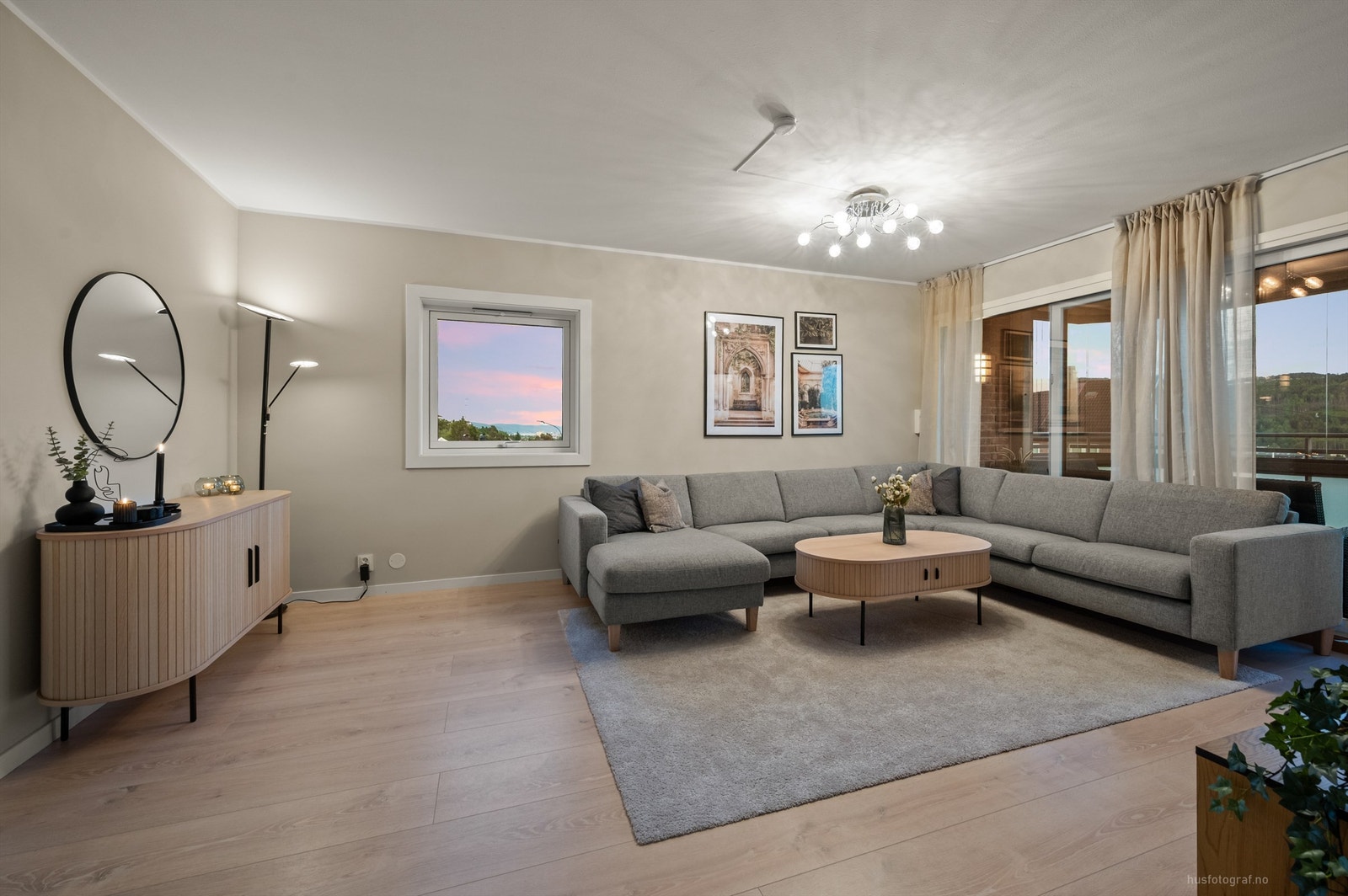 Moderne overflateoppusset og oppgradert leiligheten i nyere tid Galleribilde